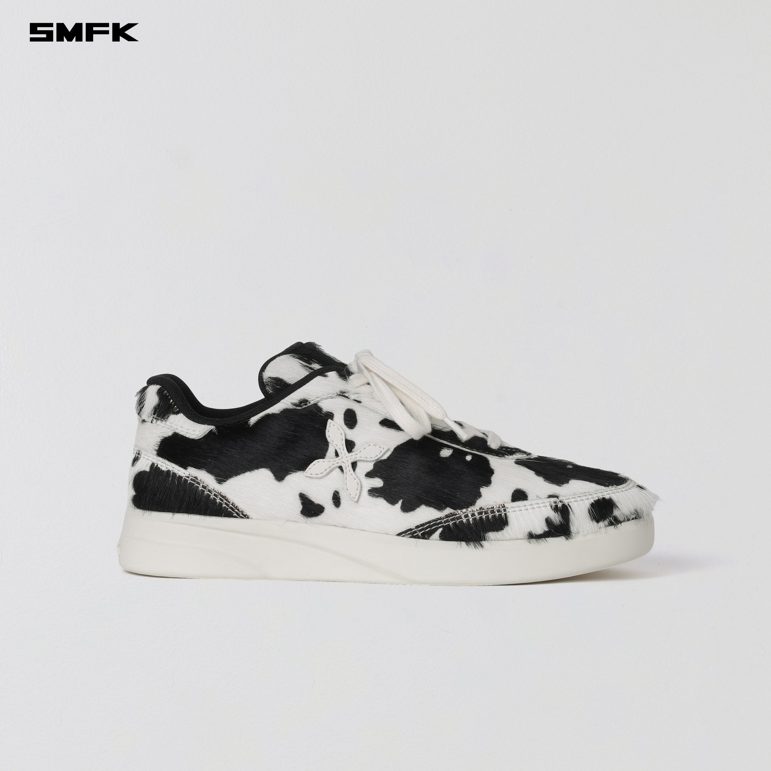 MIRAGE-W LEATHER MULTI SNEAKER BLACK WHITE