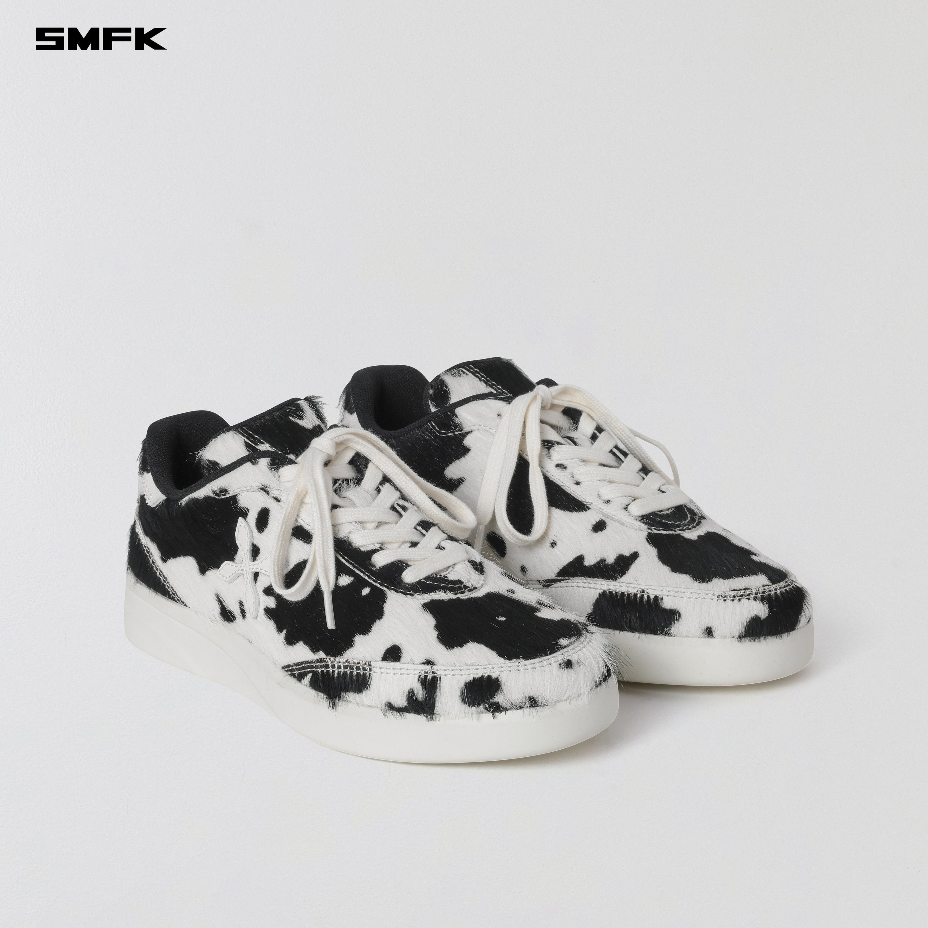 MIRAGE-W LEATHER MULTI SNEAKER BLACK WHITE