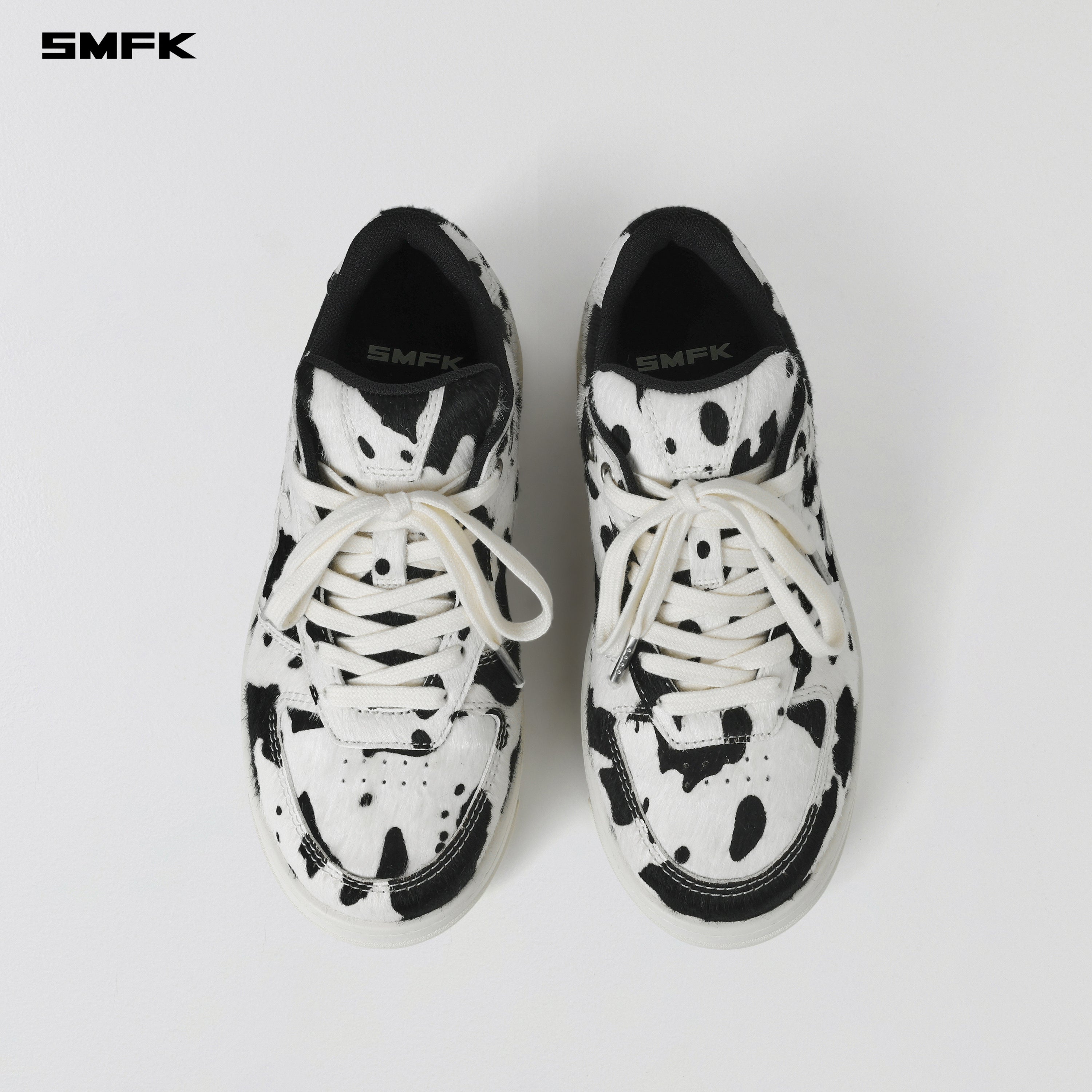 COMPASS MODE-T LEATHER MULTI SNEAKER BLACK WHITE