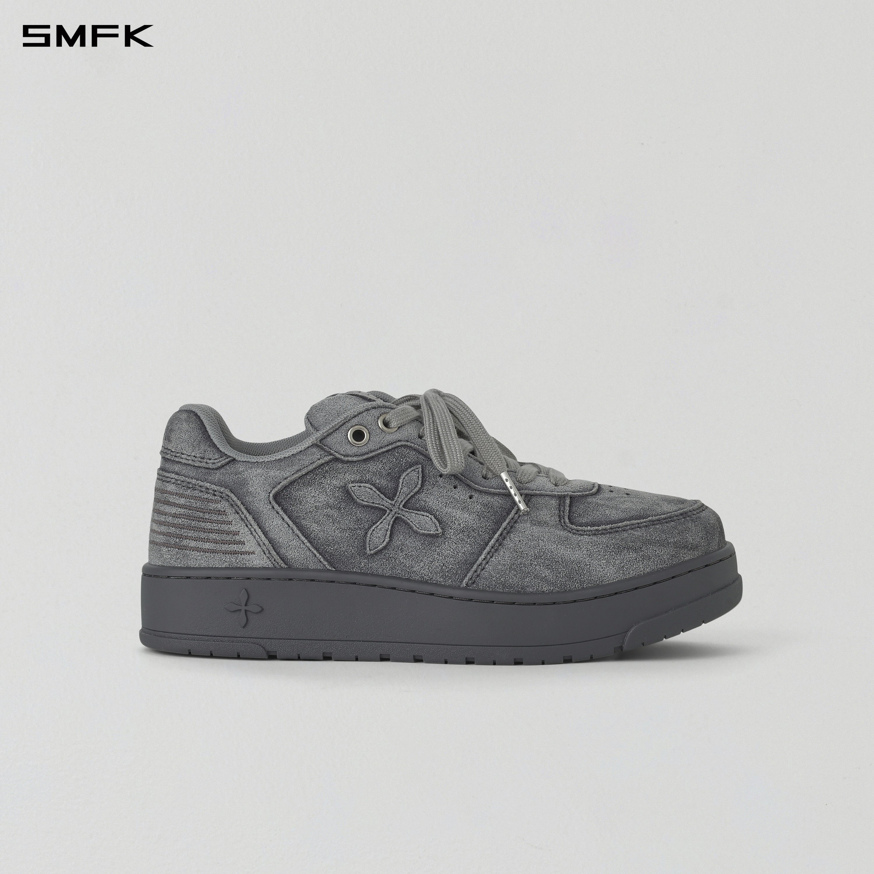 COMPASS MODE-T LEATHER MULTI SNEAKER/LEATHER/W DUSTY GREY