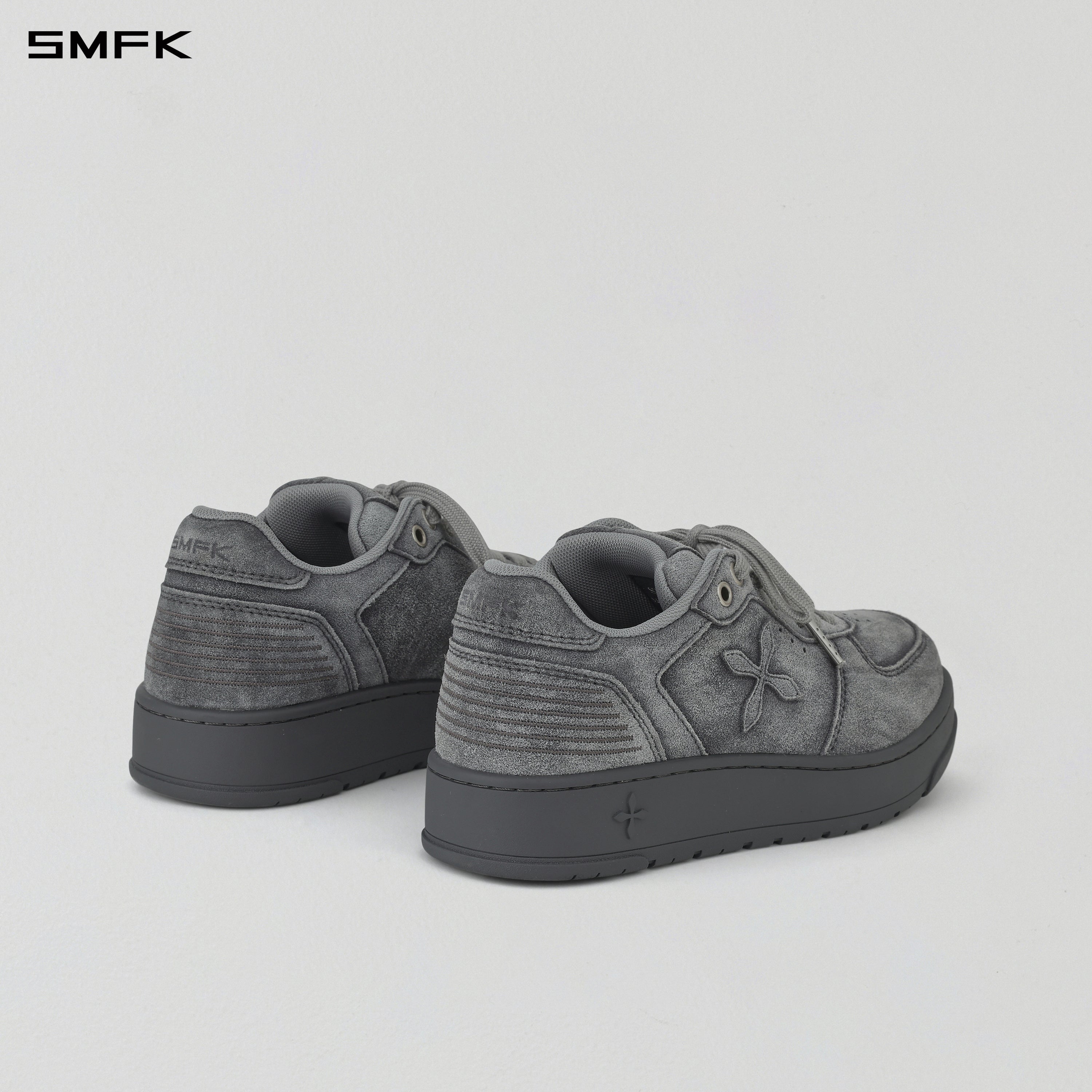 COMPASS MODE-T LEATHER MULTI SNEAKER/LEATHER/W DUSTY GREY