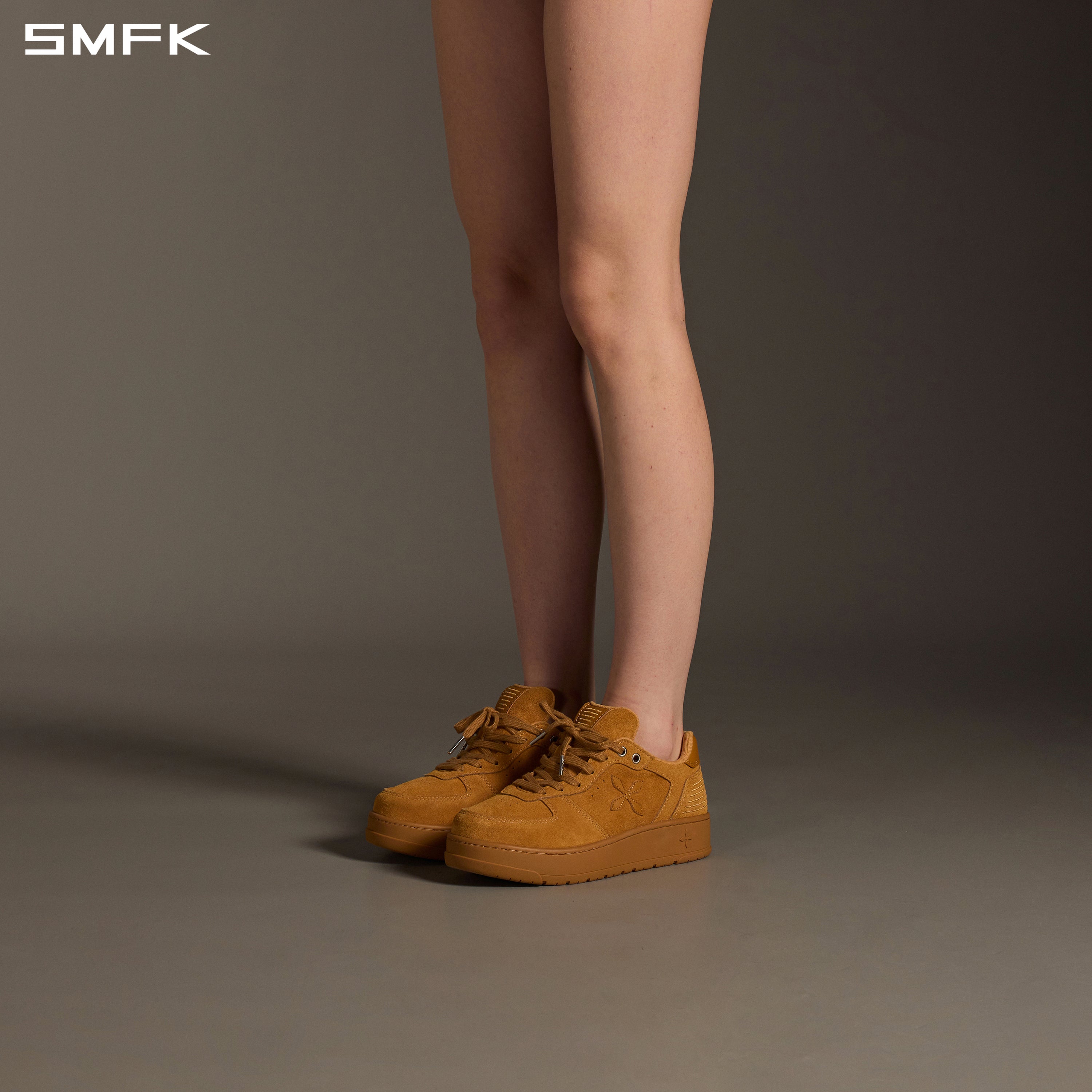 RETRO CROSS TRAINER/LEATHER/W Ginger