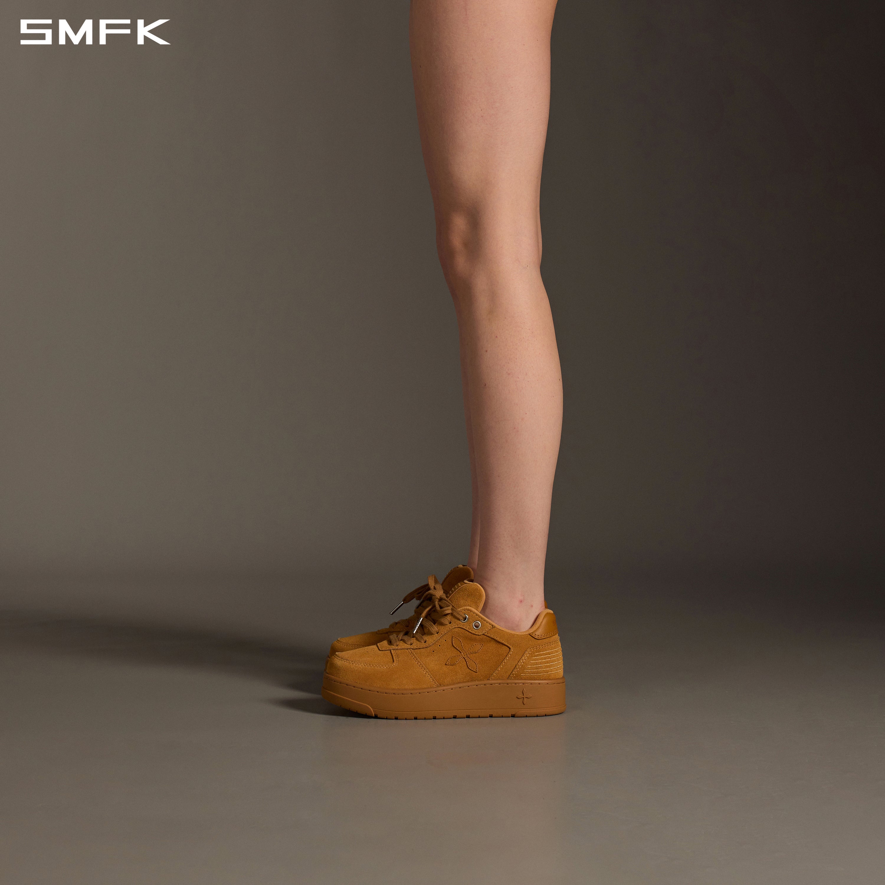 RETRO CROSS TRAINER/LEATHER/W Ginger