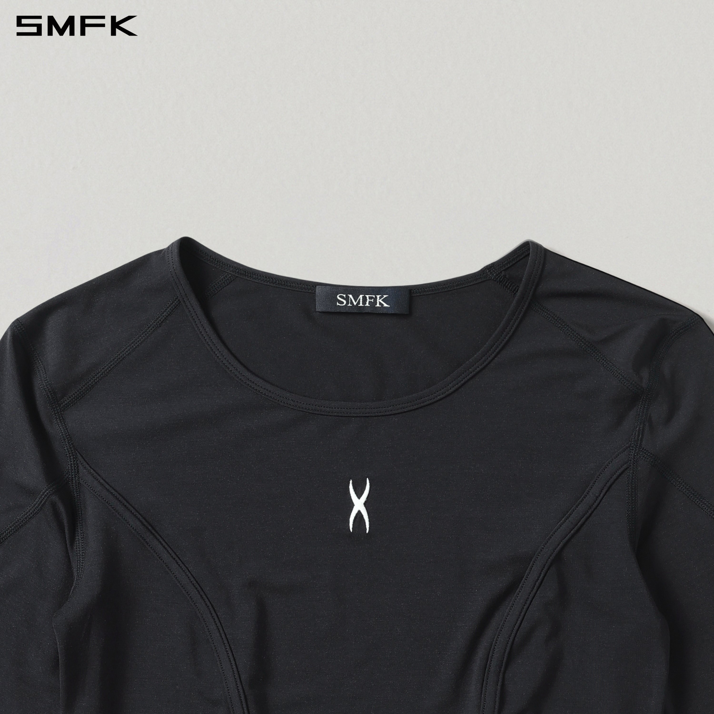MIRAGE SIREN MEDITATE SPORTS PULLOVER/LENZING MODAL+SILK WILD BLACK