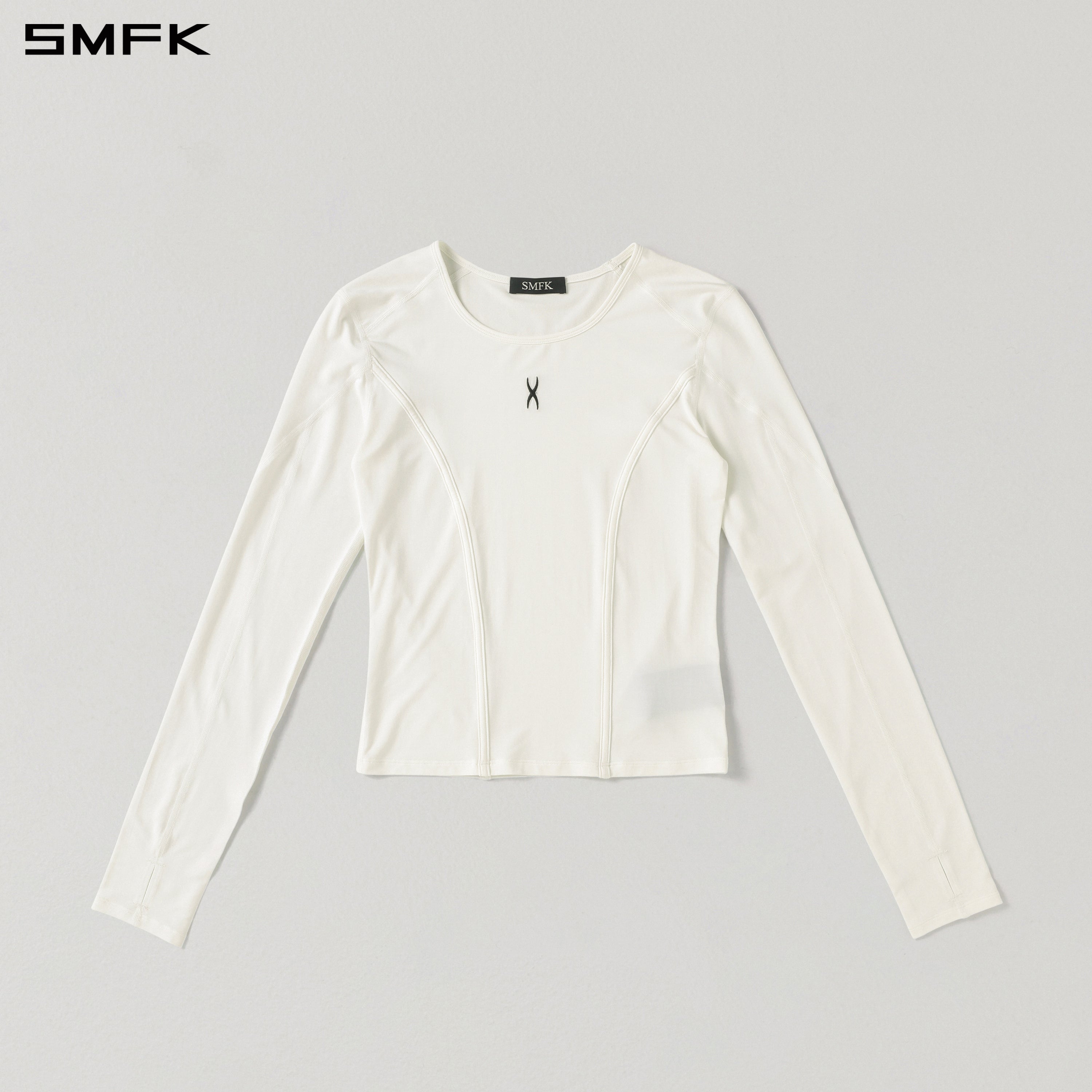 MIRAGE SIREN MEDITATE SPORTS PULLOVER/LENZING MODAL+SILK CLOUD WHITE