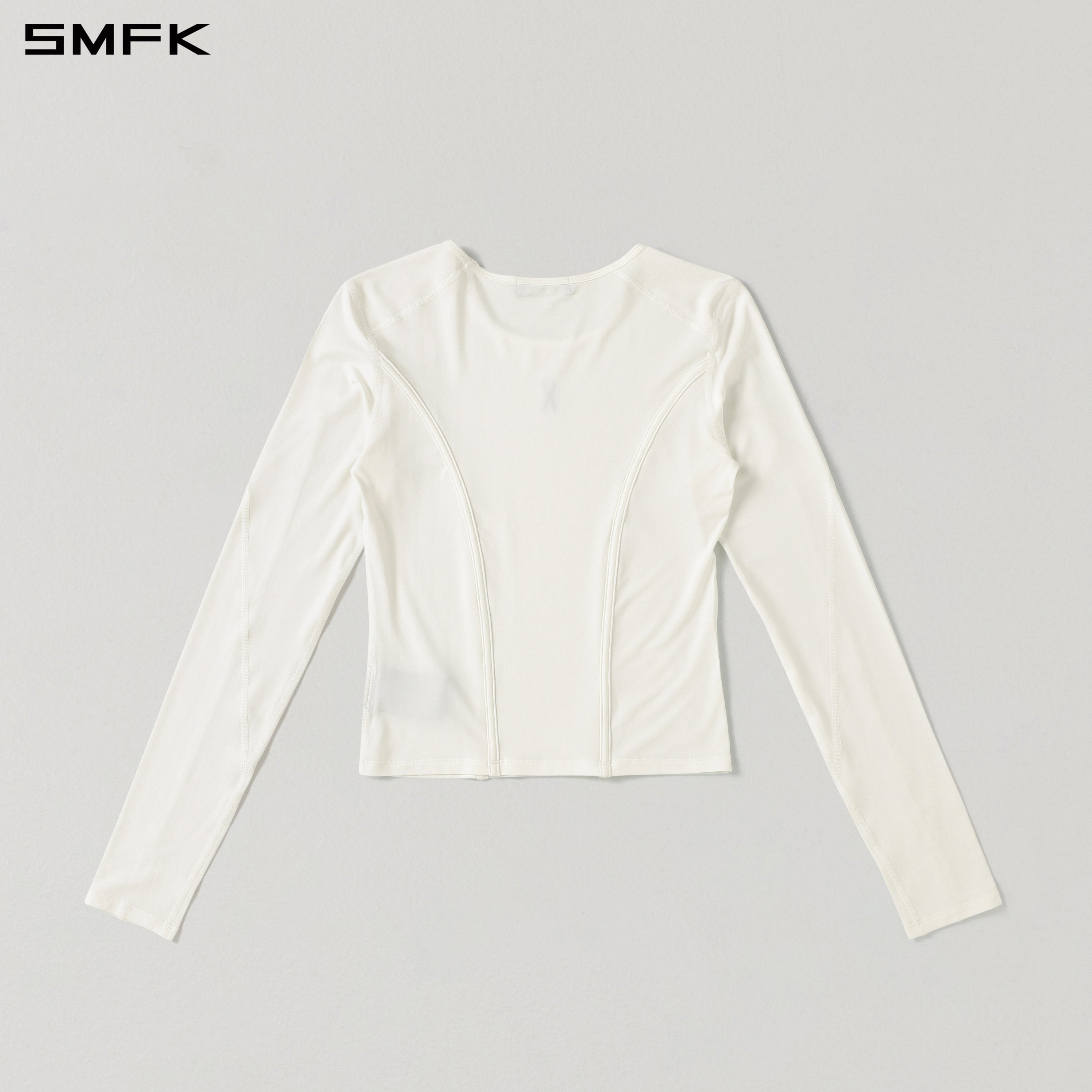 MIRAGE SIREN MEDITATE SPORTS PULLOVER/LENZING MODAL+SILK CLOUD WHITE