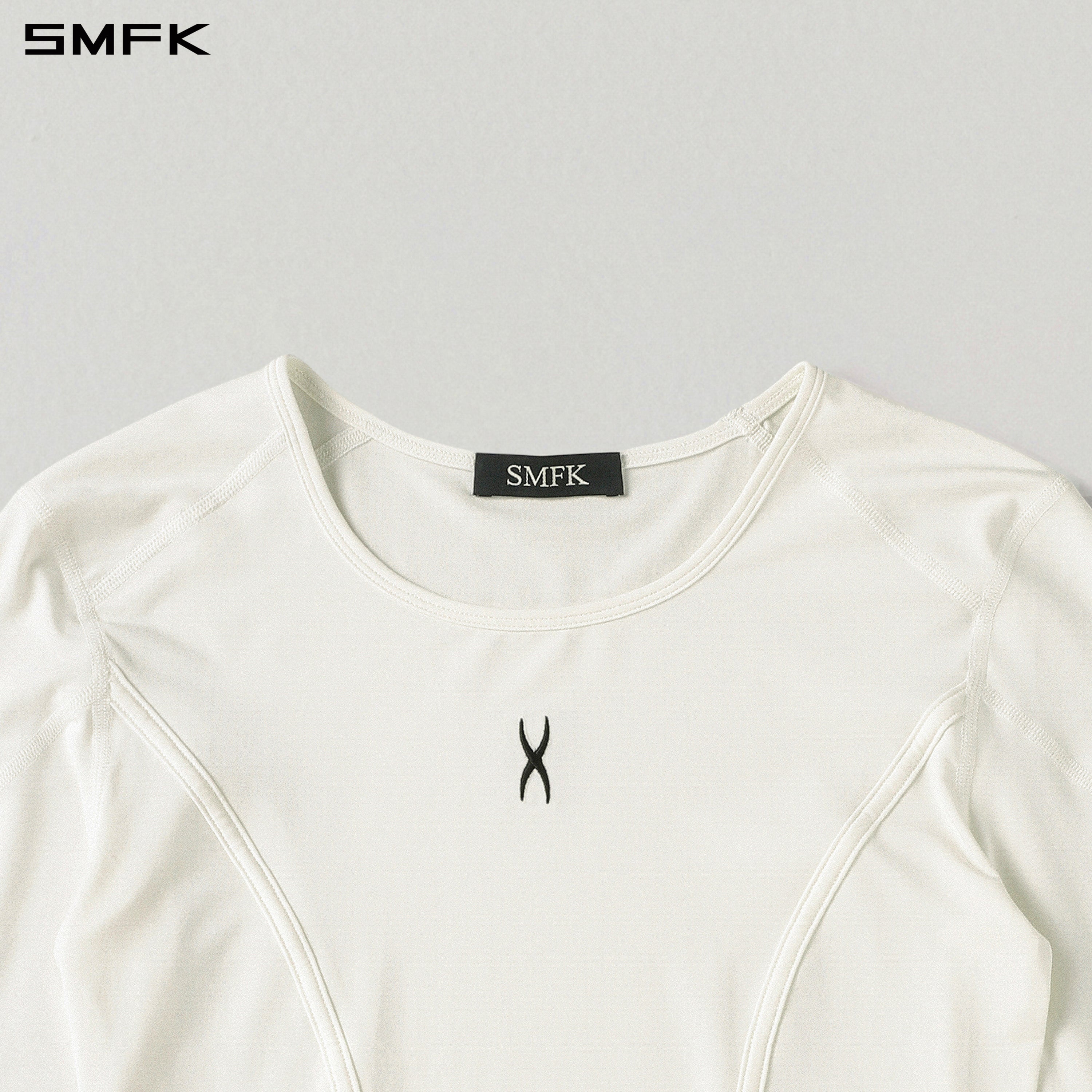 MIRAGE SIREN MEDITATE SPORTS PULLOVER/LENZING MODAL+SILK CLOUD WHITE