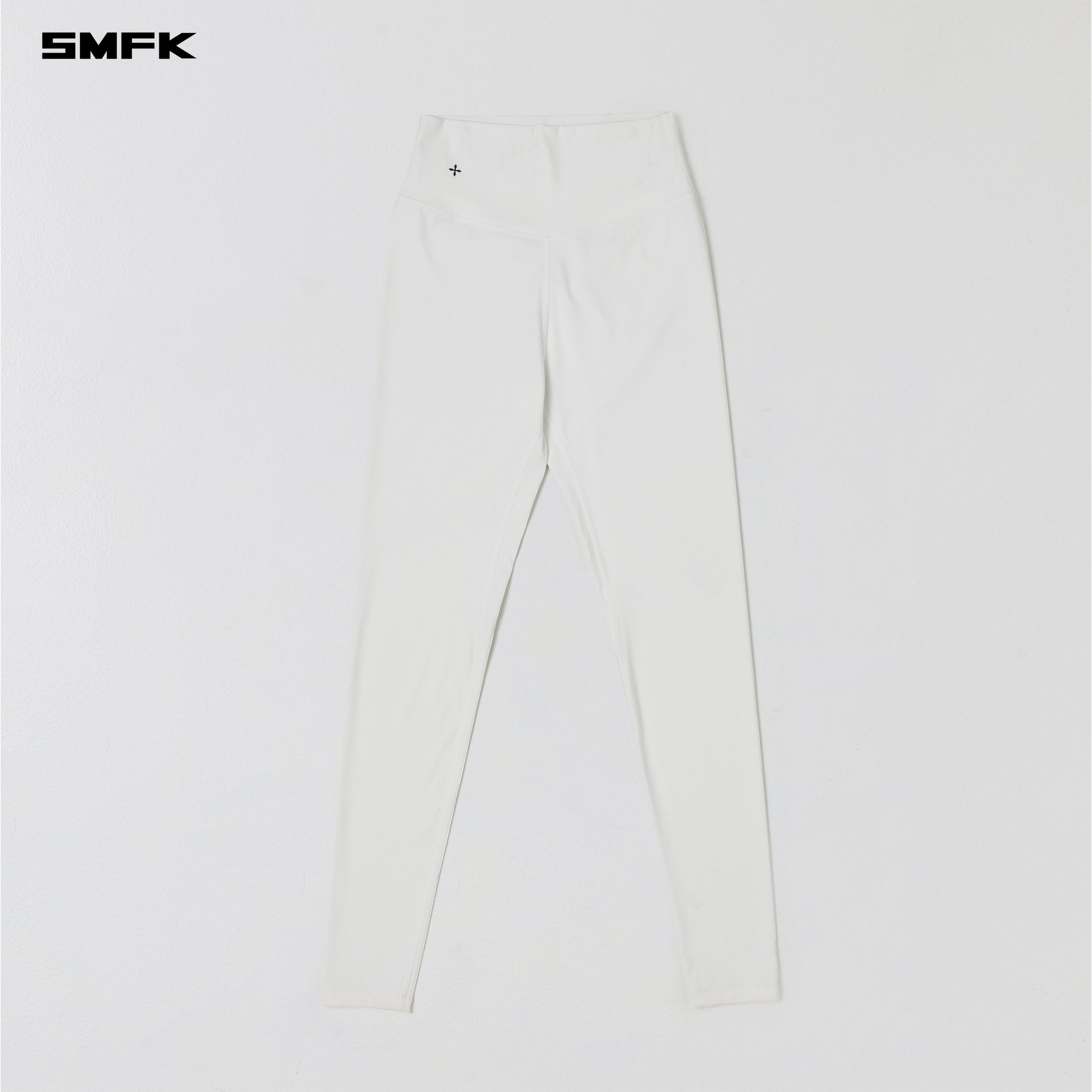 FOCUS GYM TAPER PANTS/Lycra Nylon CLOUD WHITE