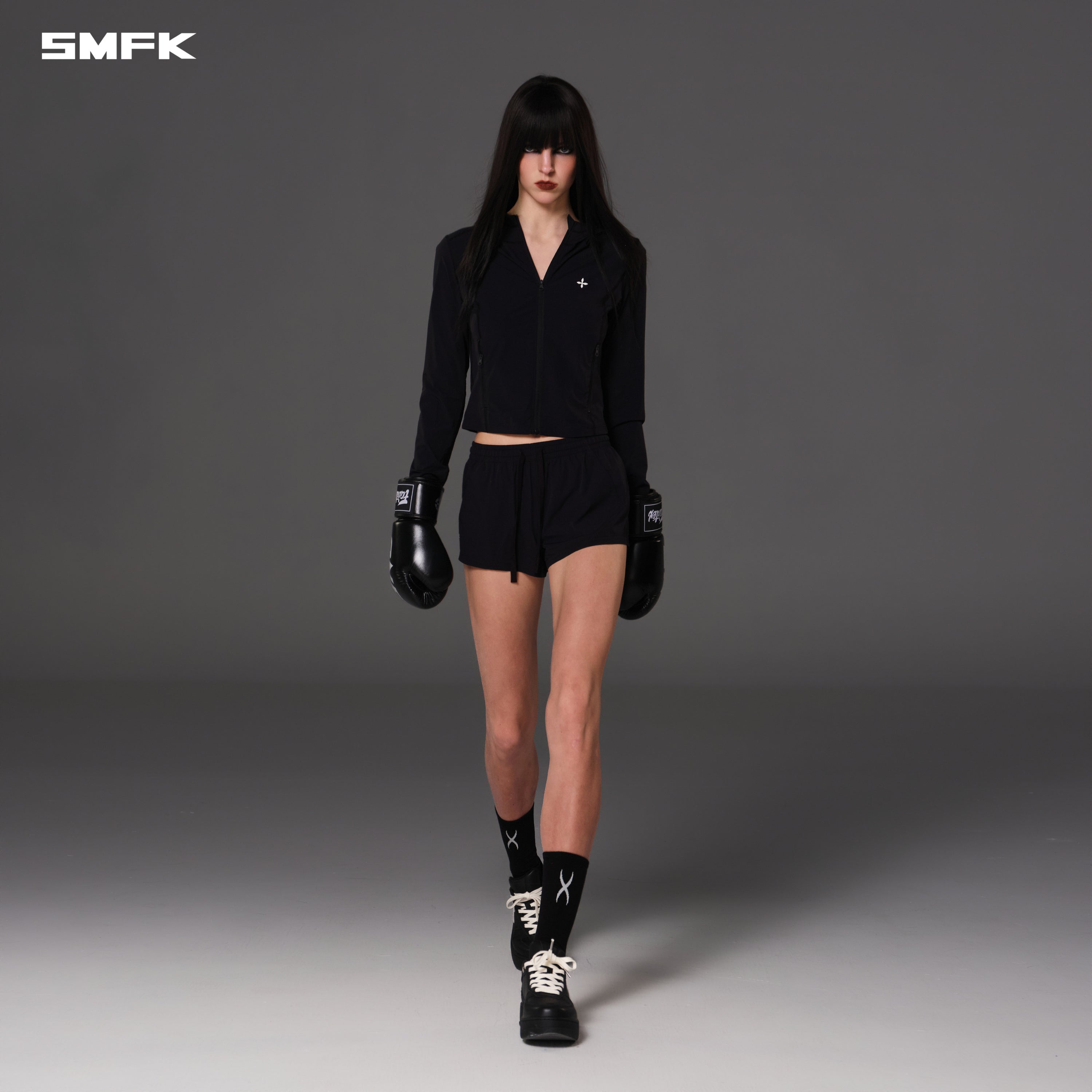 FOCUS OD SLIM SHORTS/E-Nylon WILD BLACK
