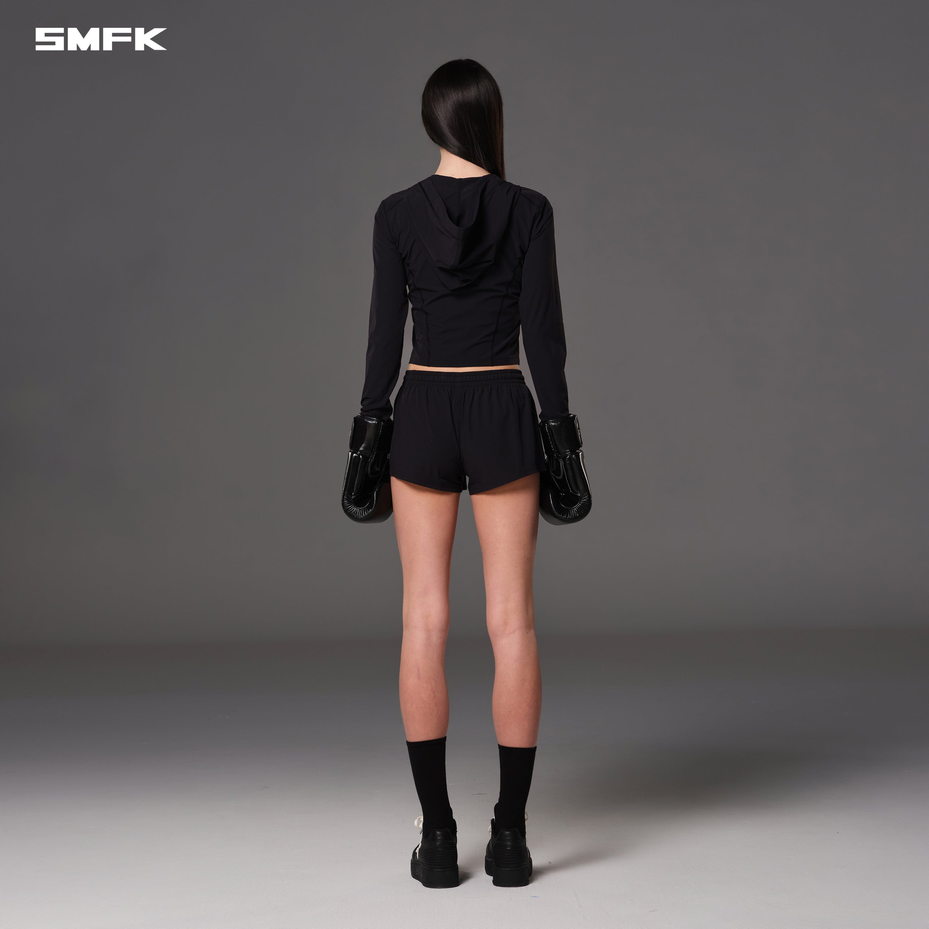 FOCUS OD SLIM SHORTS/E-Nylon WILD BLACK