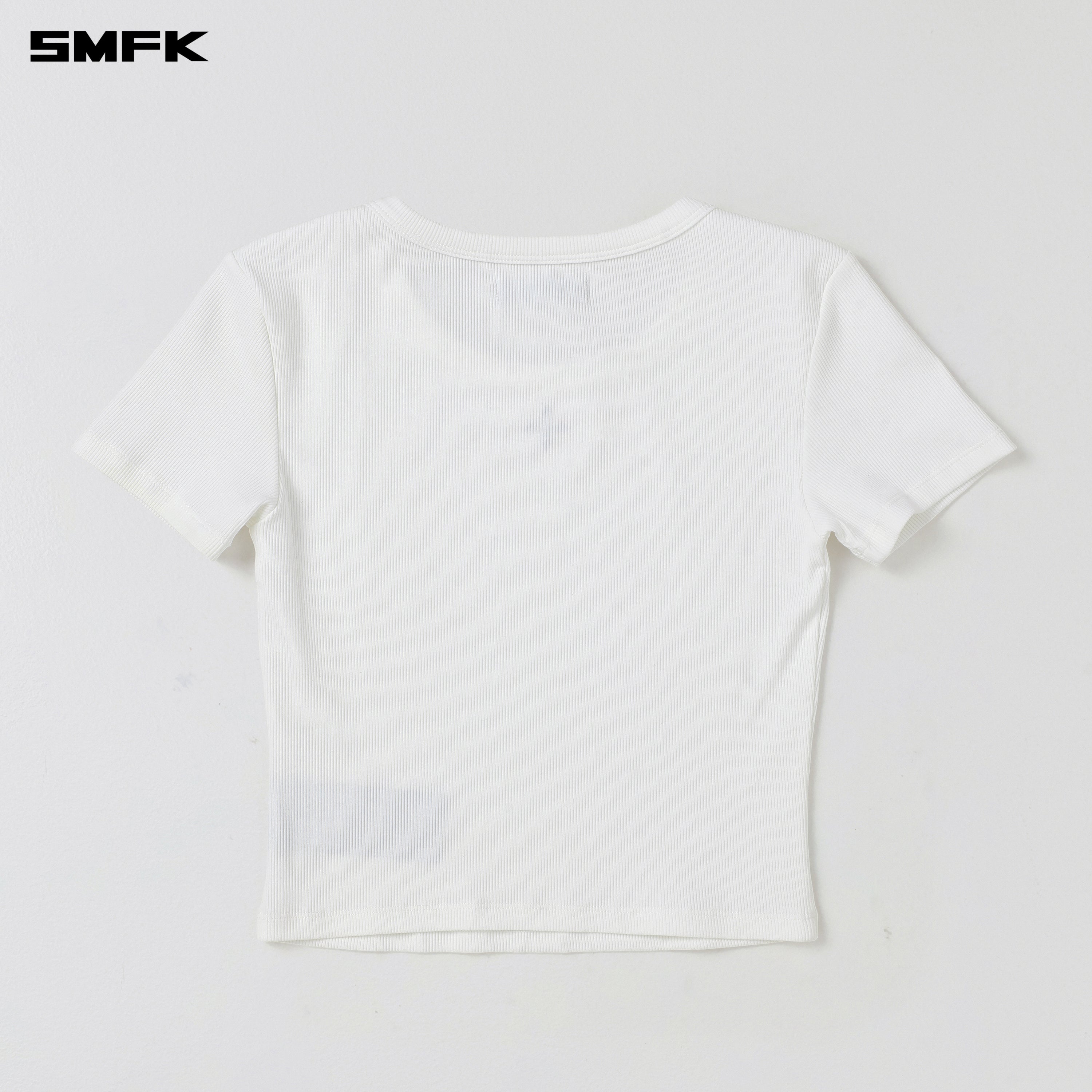 POISE SPORTS SLIM LINES TEE / COTTON CLOUD WHITE