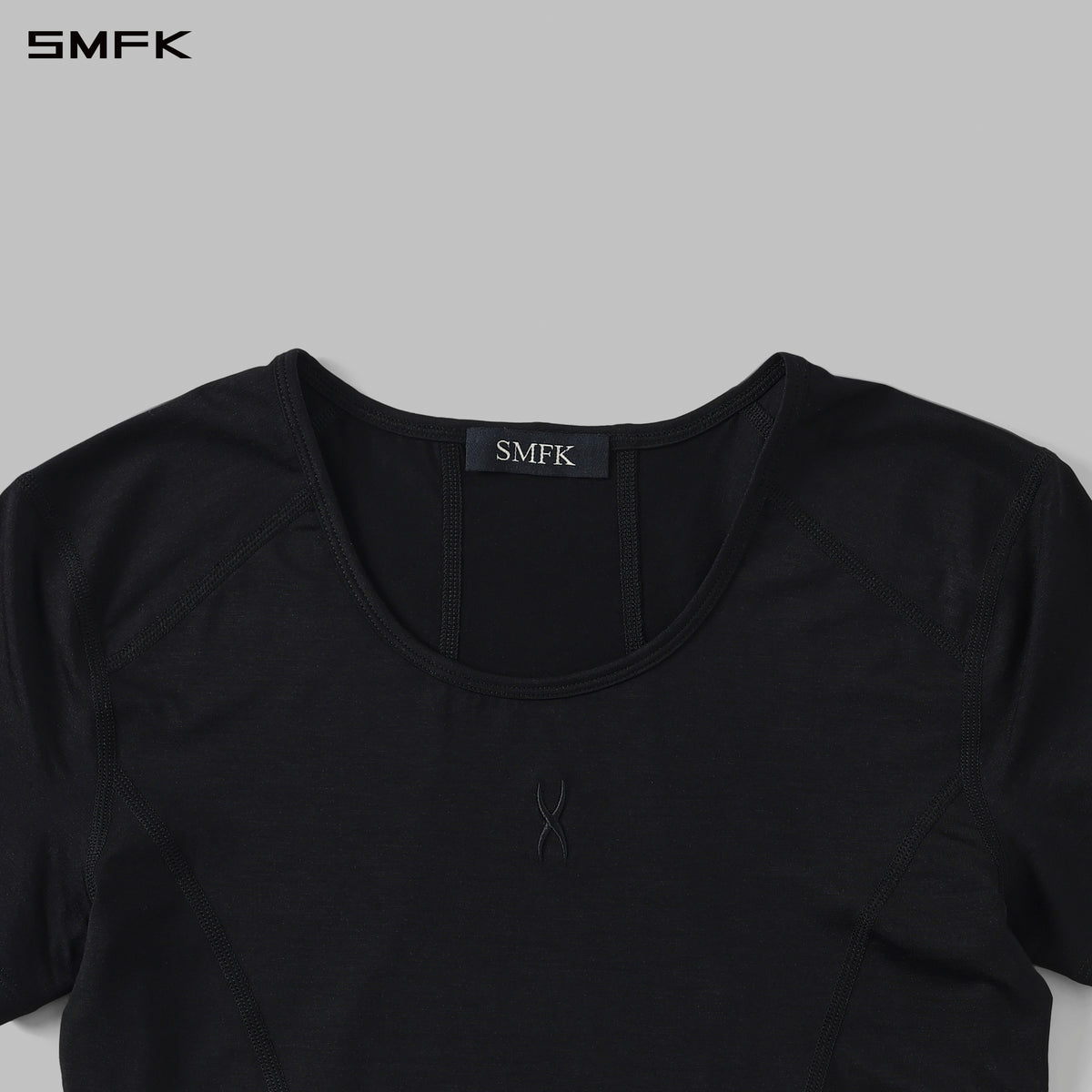 MIRAGE SIREN MEDITATE SPORTS LONG TEE/LENZING TENCEL+MODAL WILD BLACK