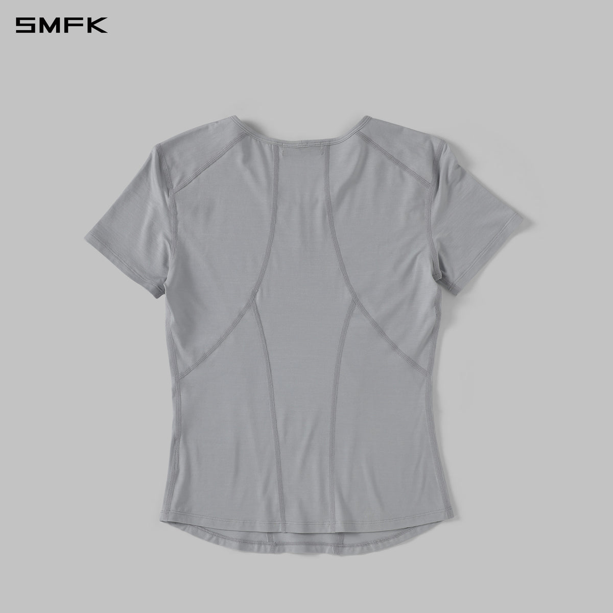 MIRAGE SIREN MEDITATE SPORTS LONG TEE/LENZING TENCEL+MODAL GLACIER GREY