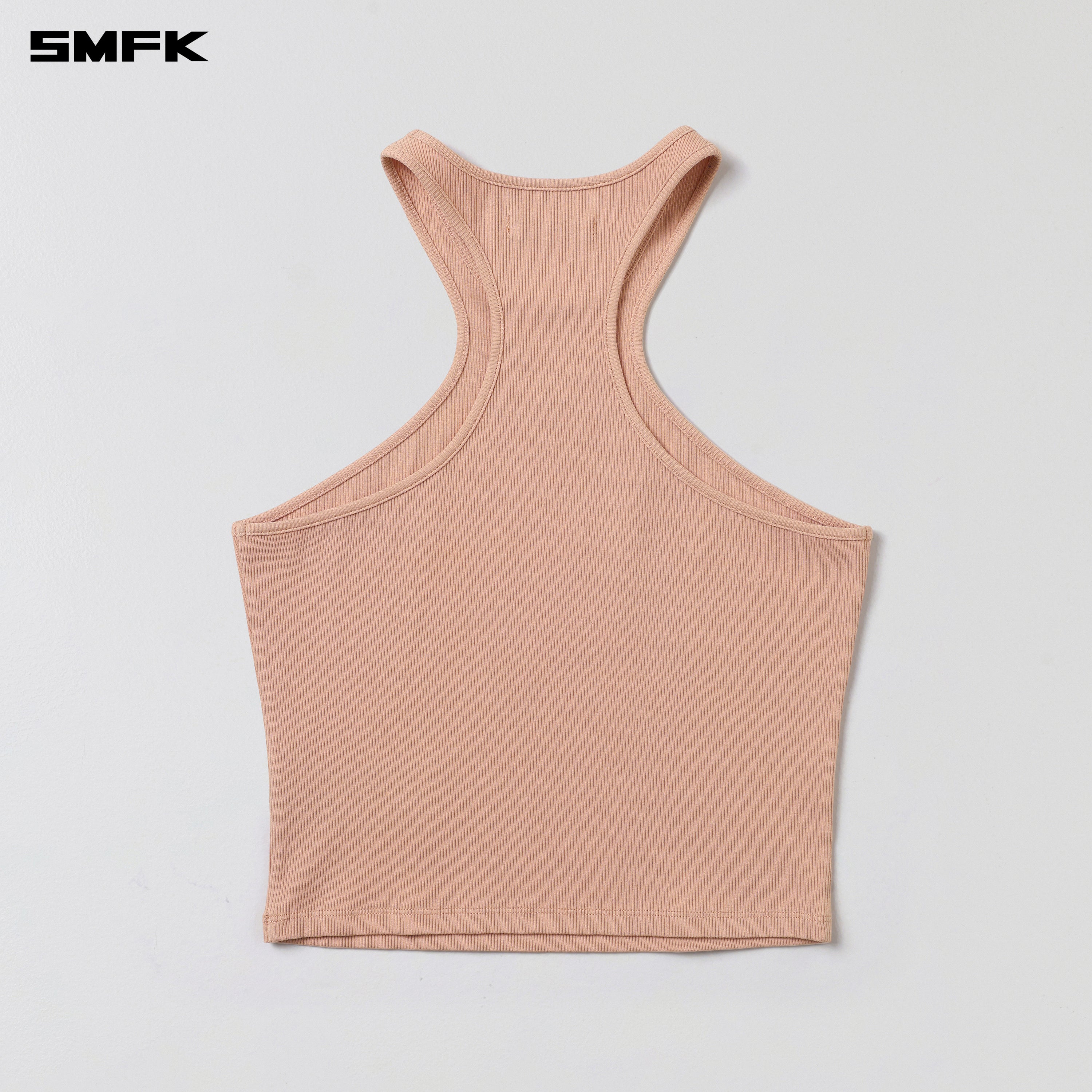 POISE X-NECK TANK / COTTON SAND