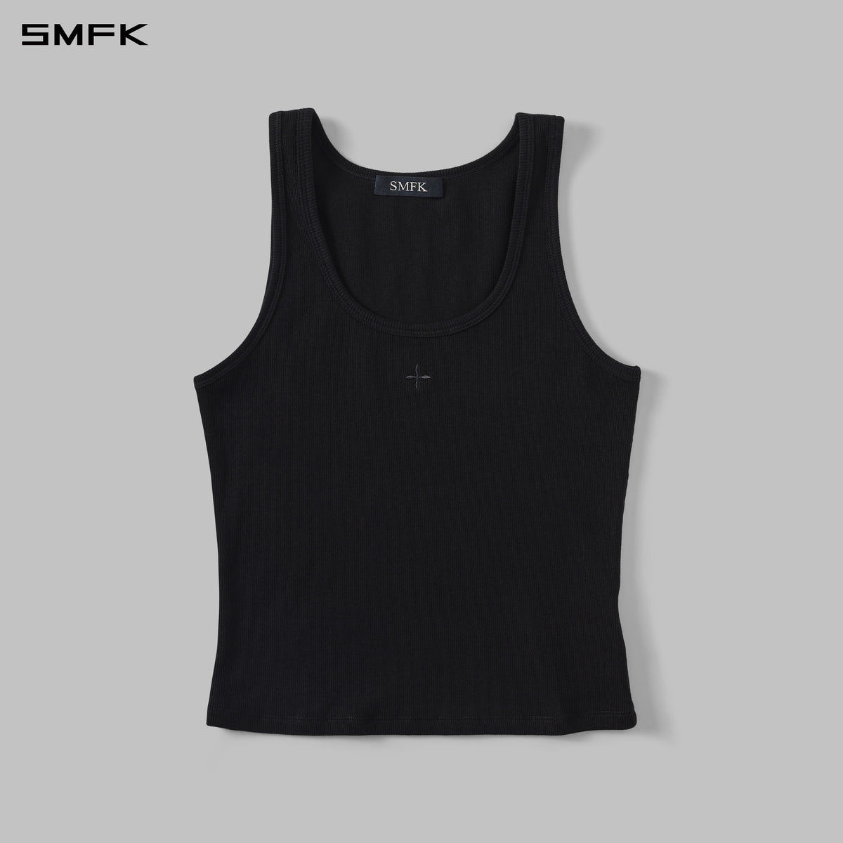 POISE MULTI TANK /COMBED COTTON+LYCRA WILD BLACK