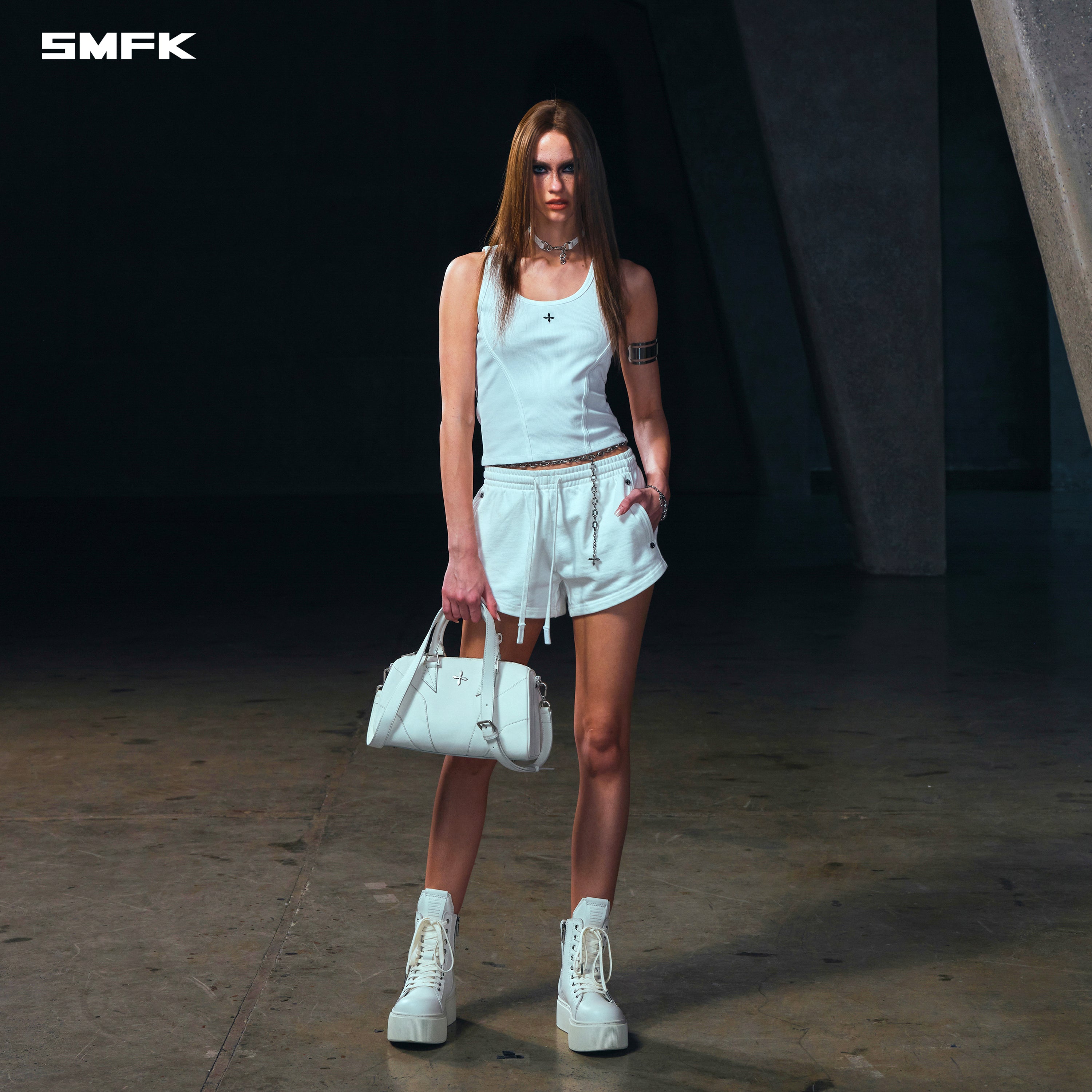 POISE MULTI TANK / COTTON CLOUD WHITE