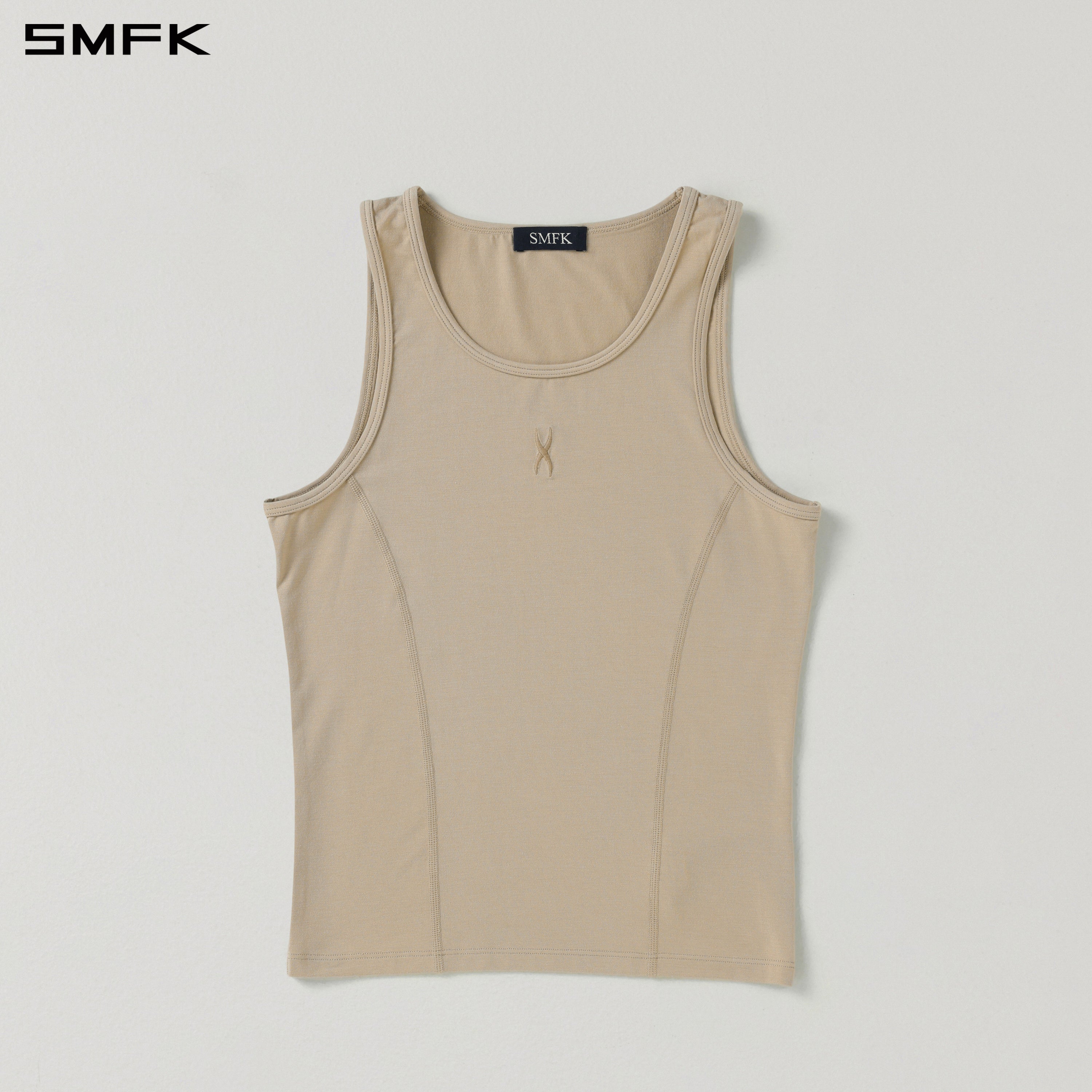 MIRAGE SIREN ROUND-NECK LONG TANK/LENZING MODAL+SILK FRESH SKIN