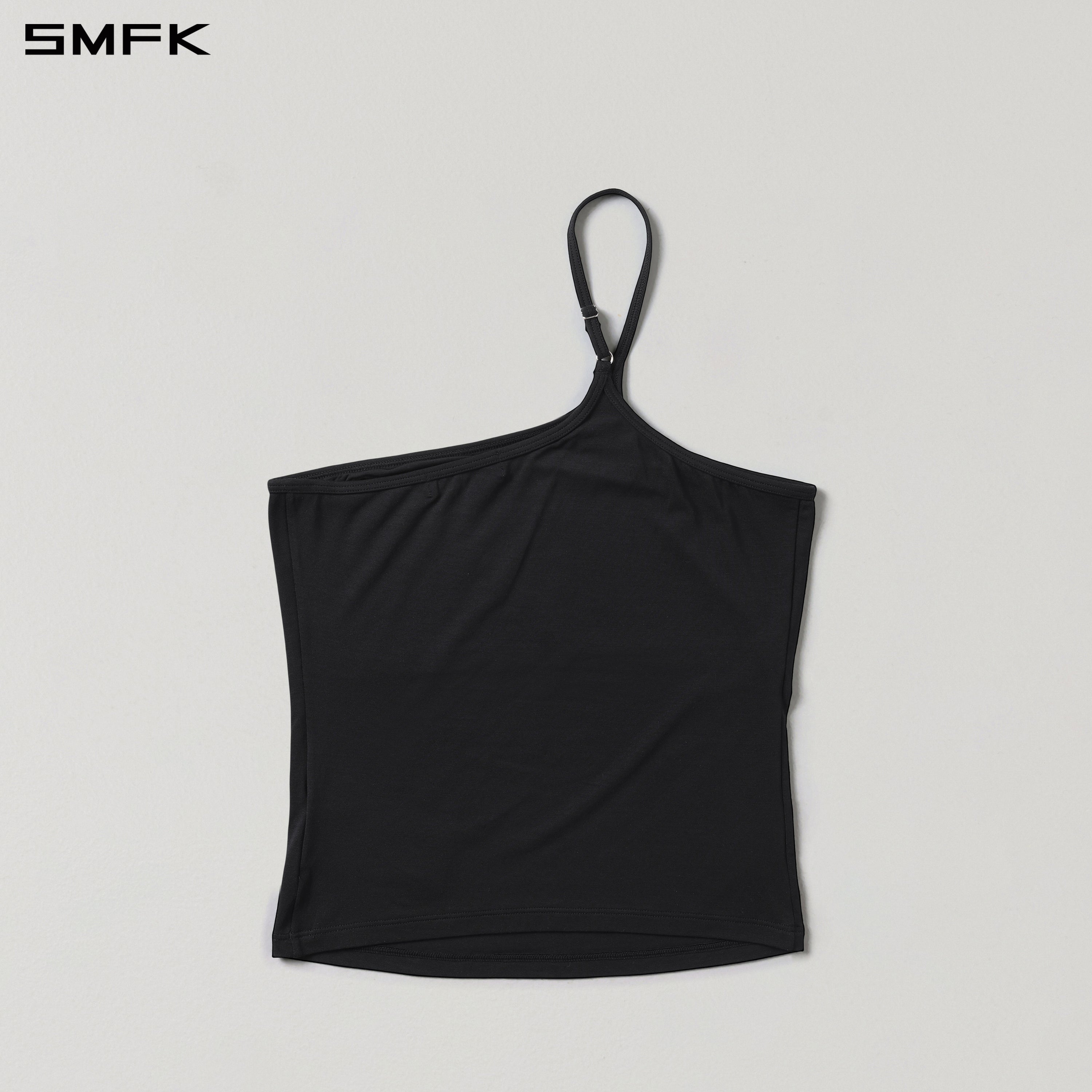 MIRAGE SIREN MELODY SLIM CAMISOLE/LENZING MODAL+SILK WILD BLACK