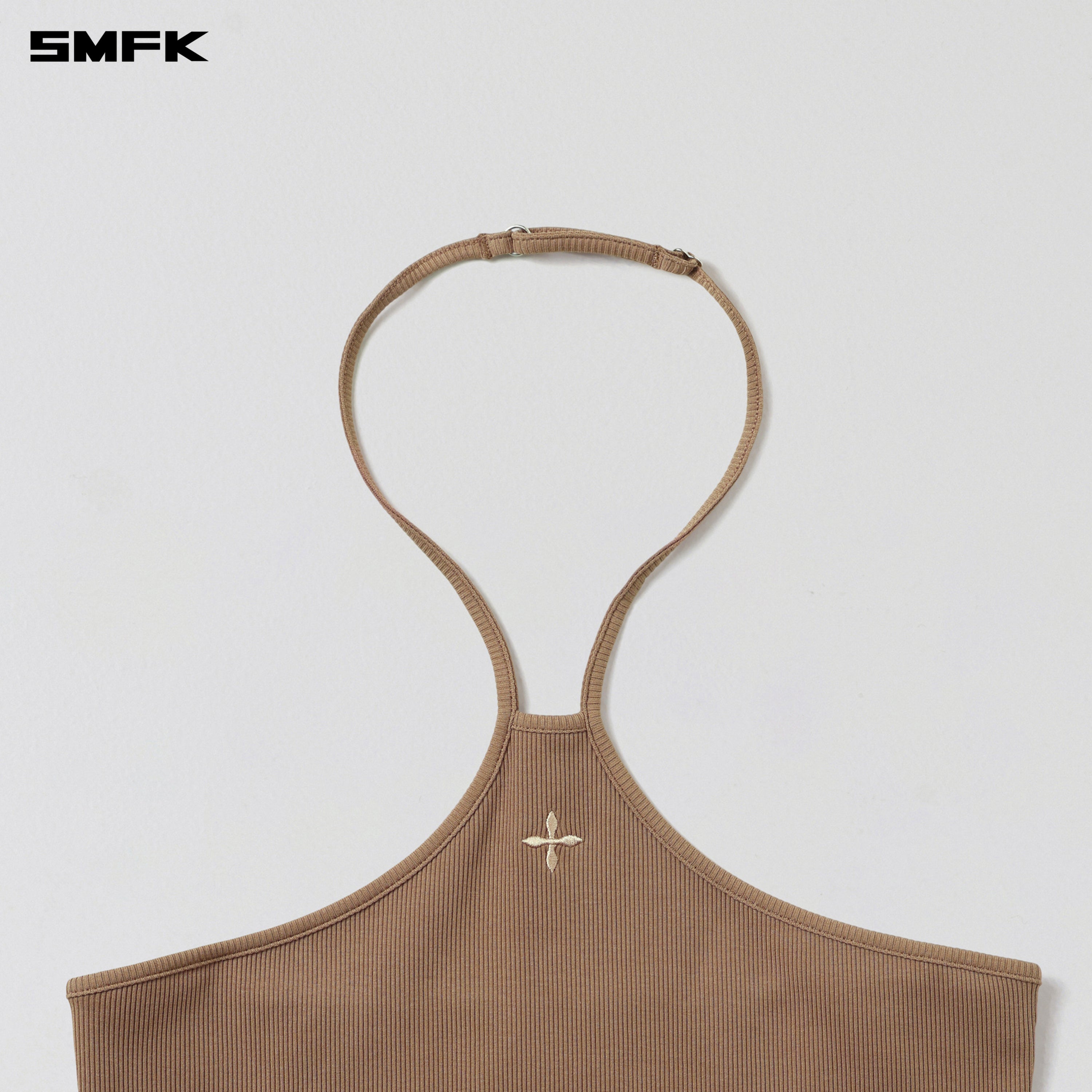POISE ROPE TANK / COTTON WILD BROWN