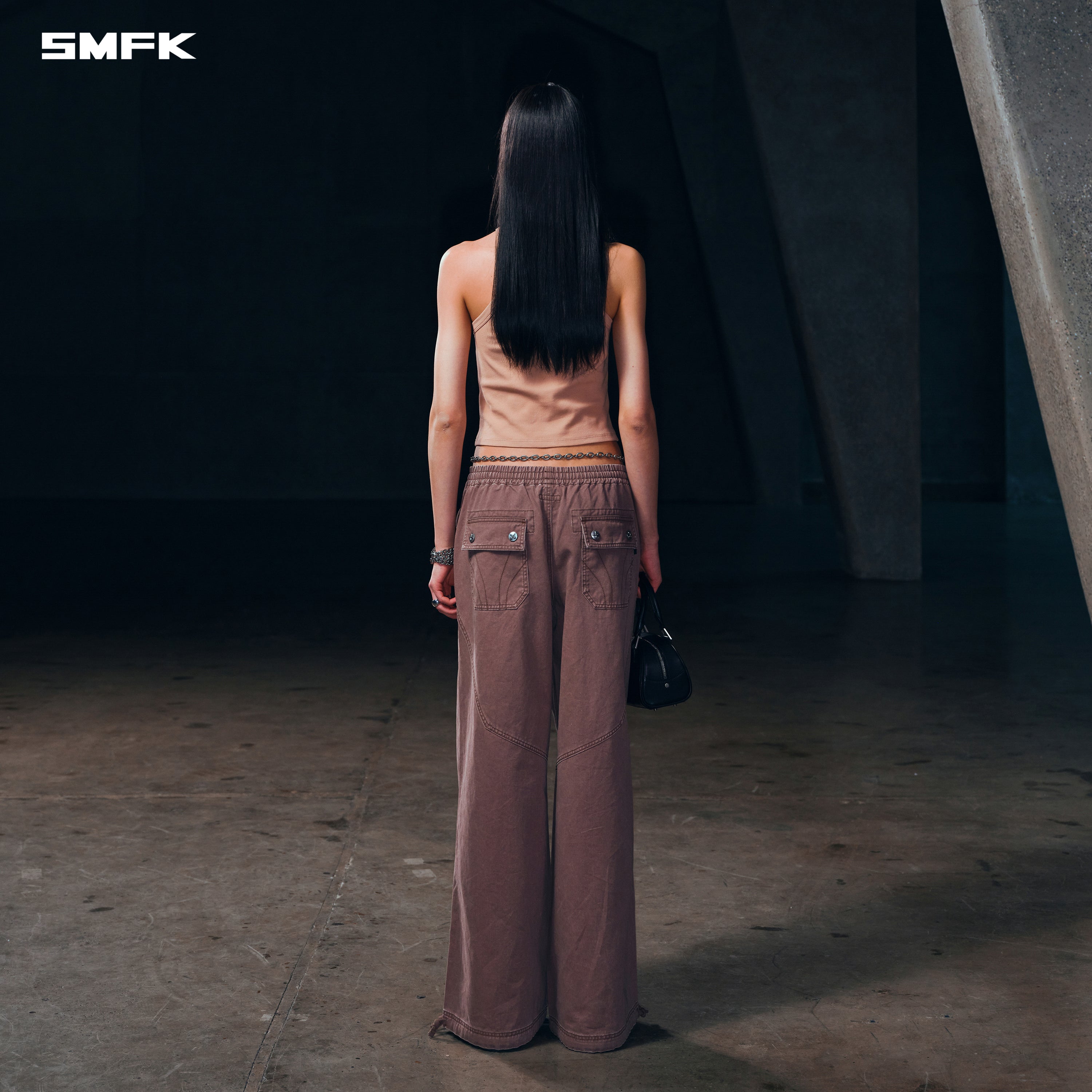 POISE X-LOOP CAMISOLE / COTTON SAND