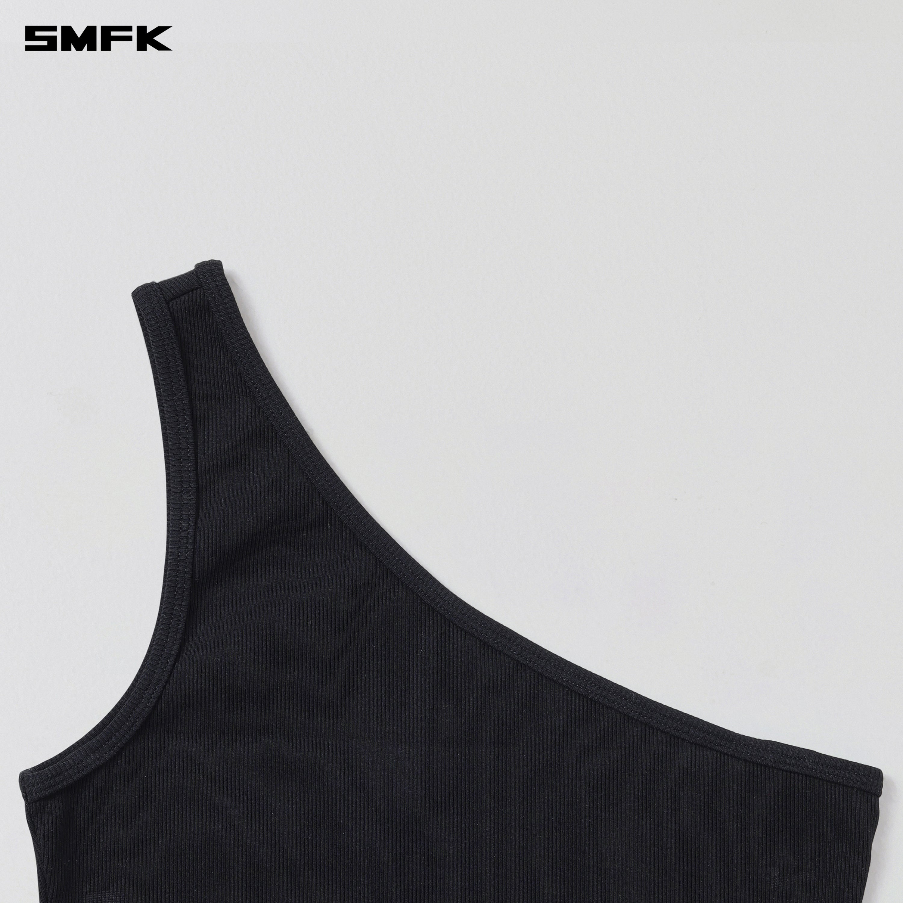 POISE JUNGLE LINES TANK/ COTTON WILD BLACK