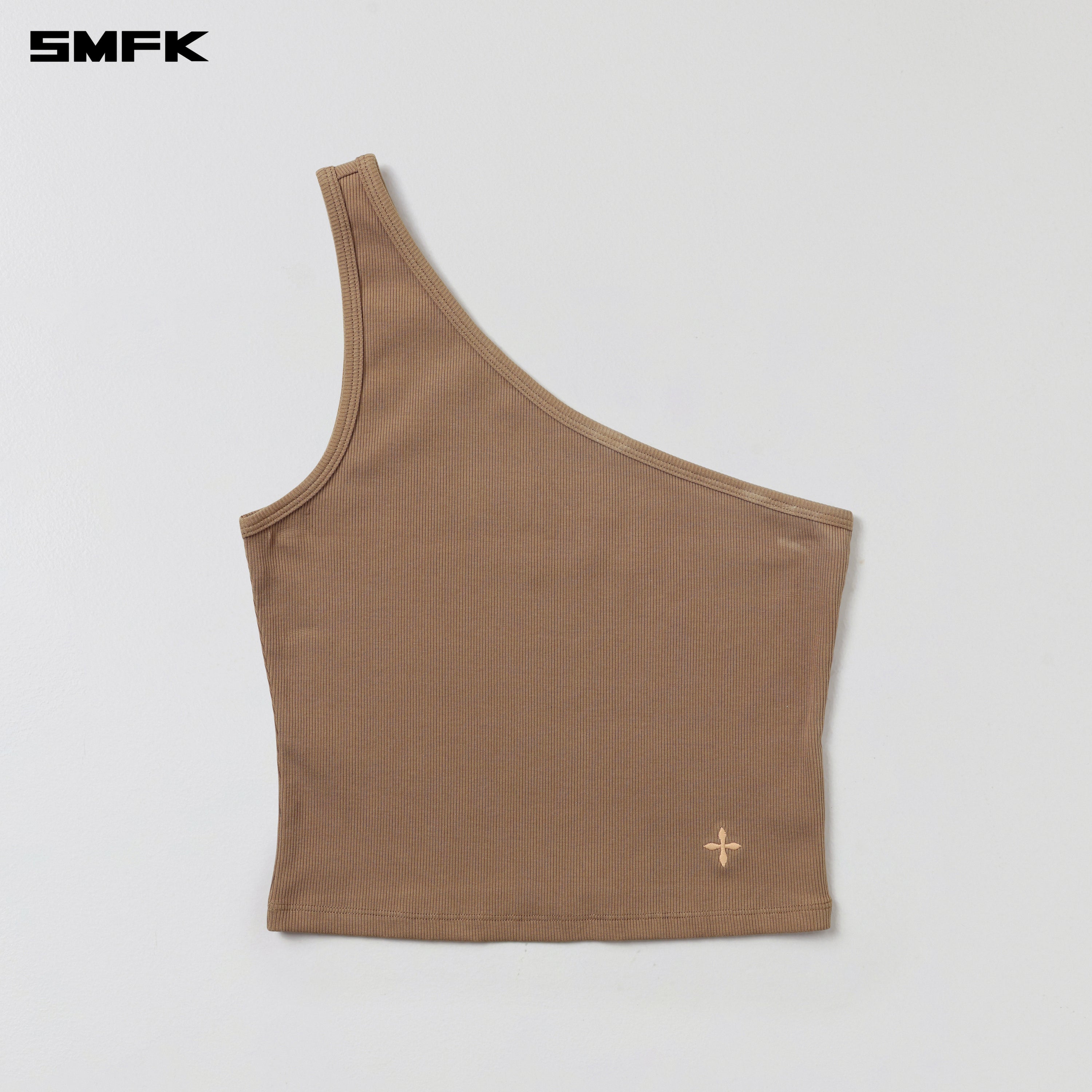 POISE JUNGLE LINES TANK/ COTTON WILD BROWN