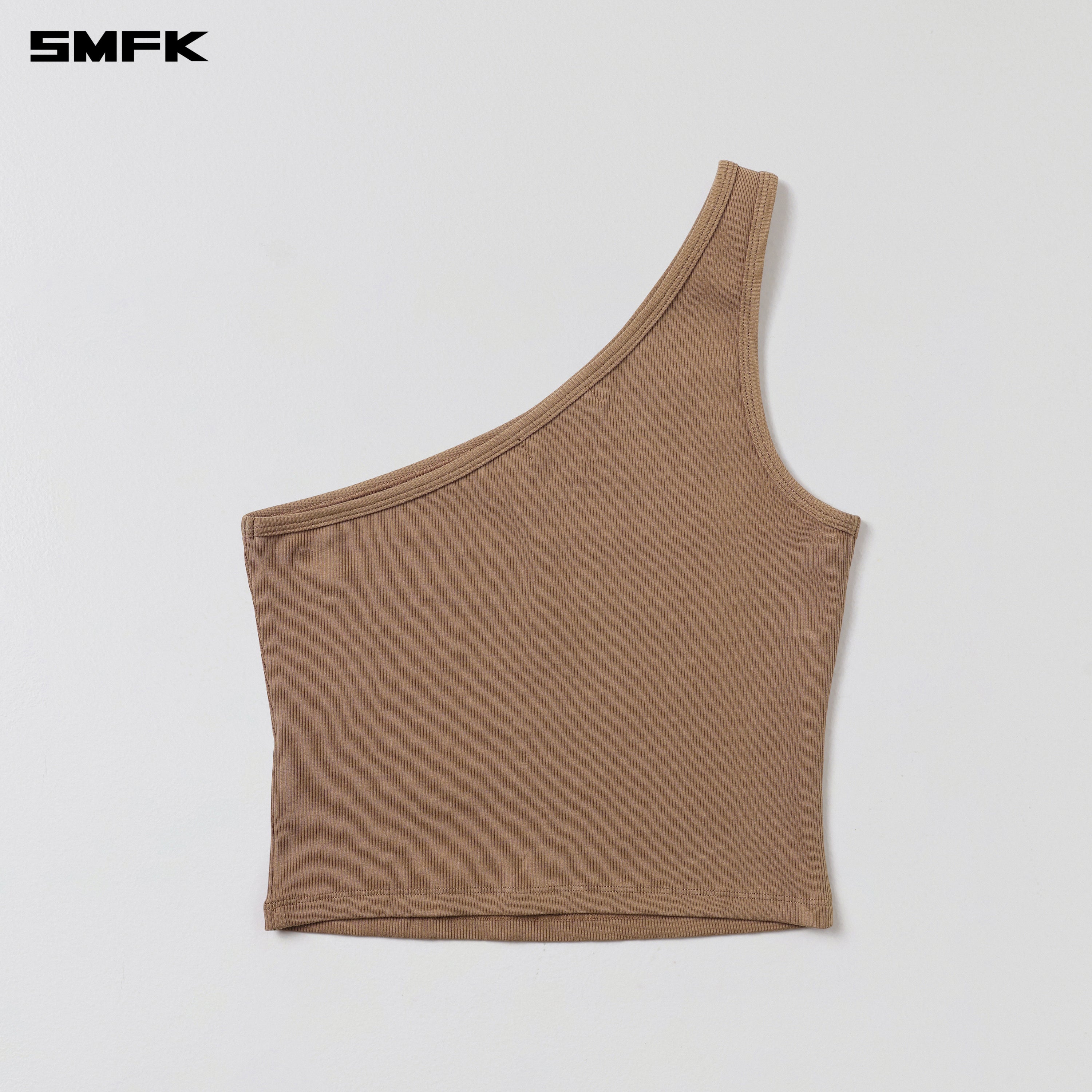 POISE JUNGLE LINES TANK/ COTTON WILD BROWN