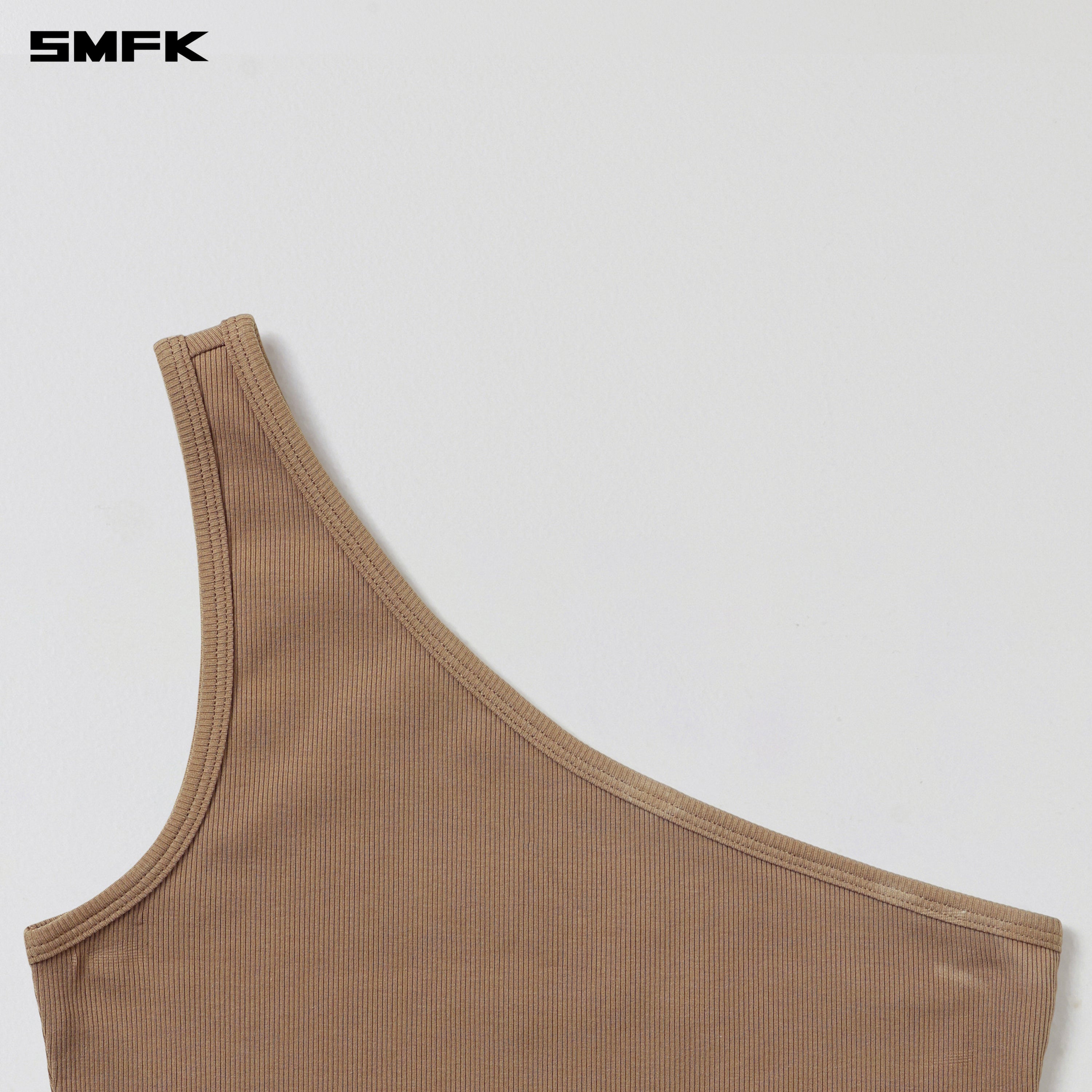 POISE JUNGLE LINES TANK/ COTTON WILD BROWN