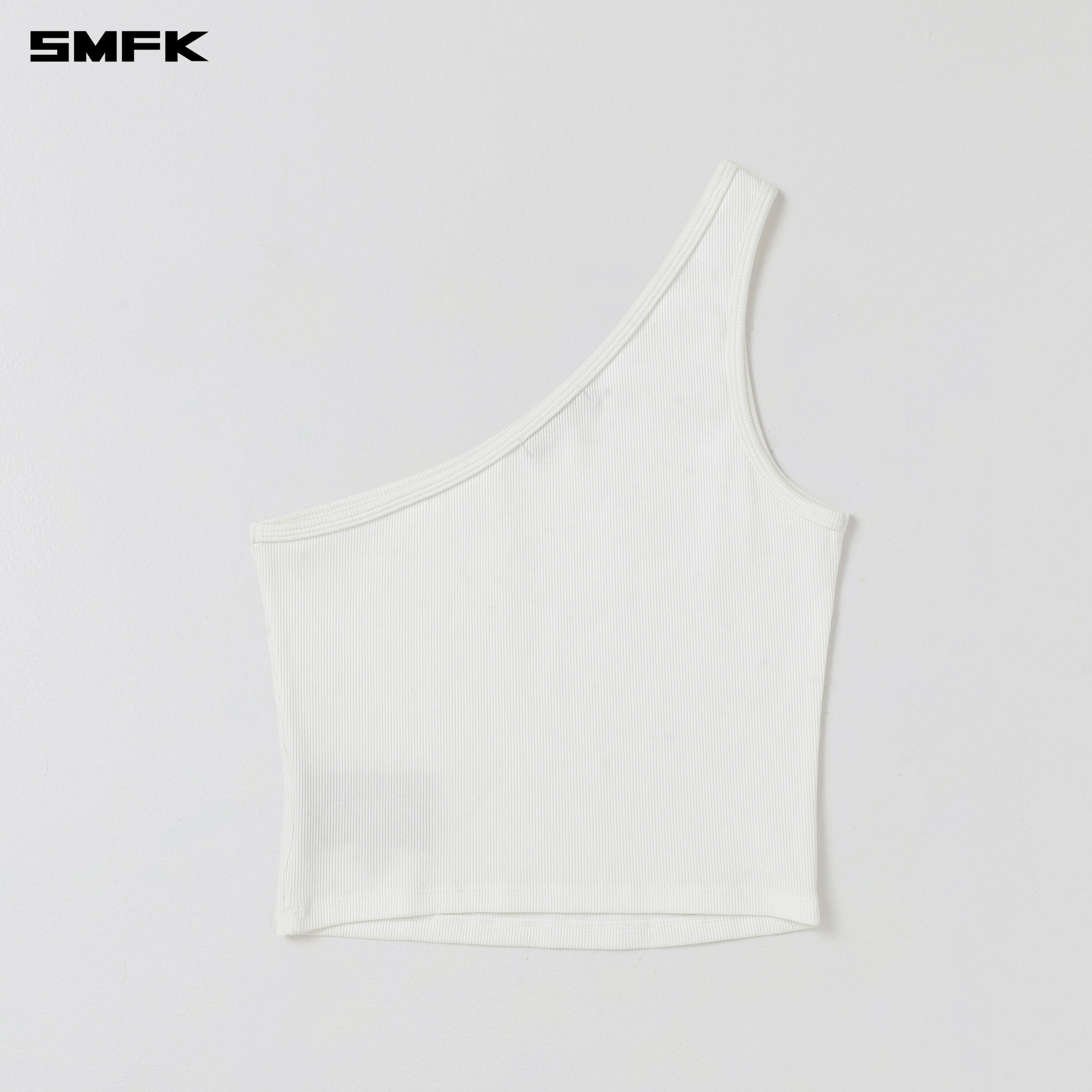 POISE JUNGLE LINES TANK/ COTTON CLOUD WHITE