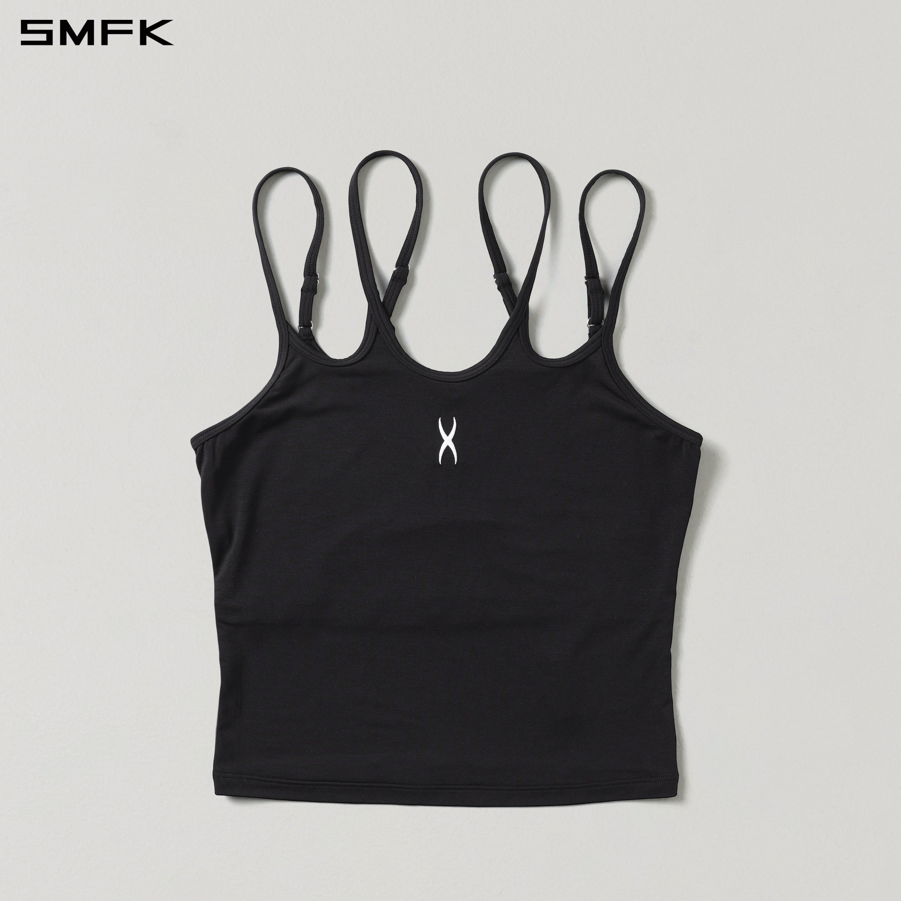 MIRAGE SIREN VISIONAL SLIM CAMISOLE/LENZING MODAL+SILK WILD BLACK