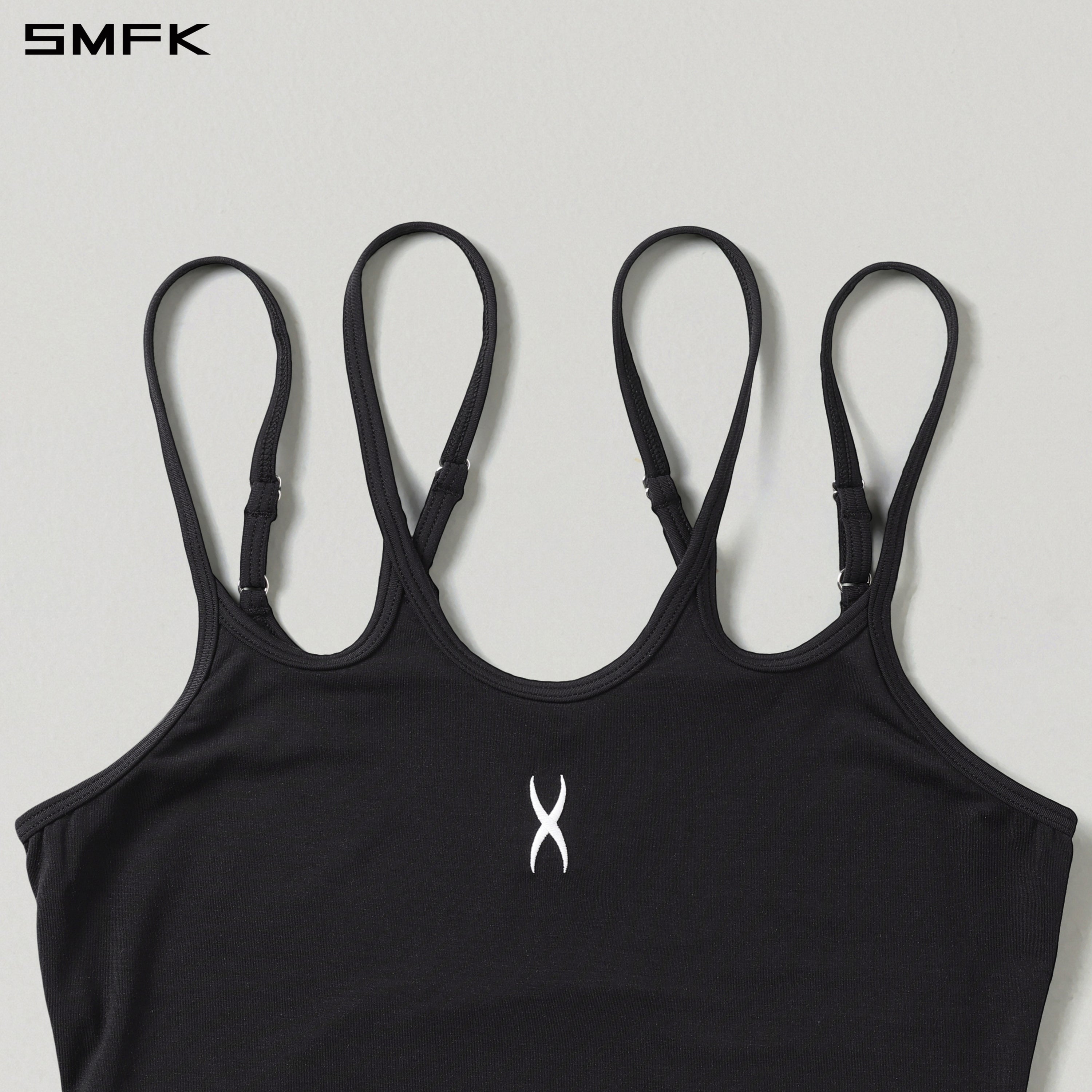 MIRAGE SIREN VISIONAL SLIM CAMISOLE/LENZING MODAL+SILK WILD BLACK