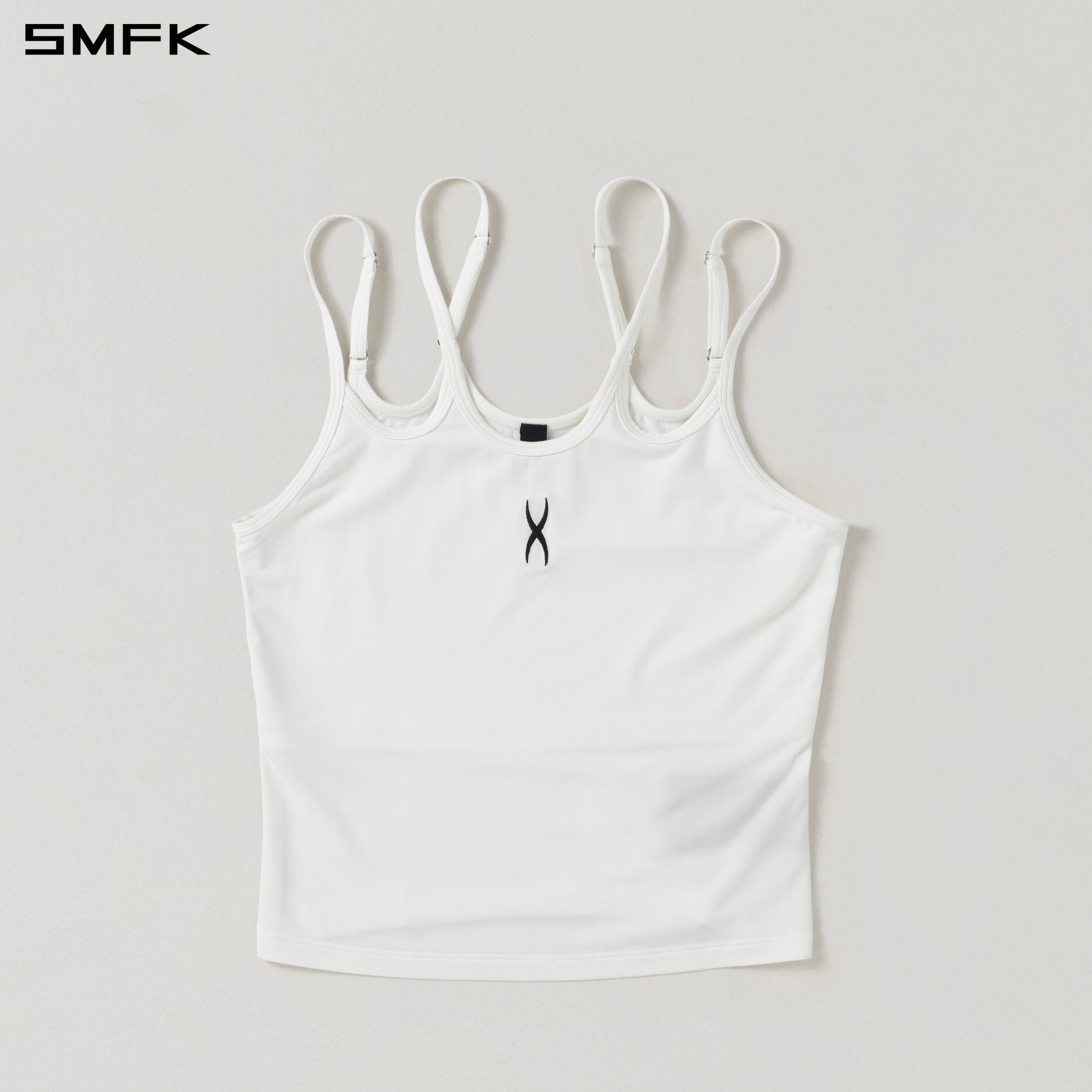 MIRAGE SIREN VISIONAL SLIM CAMISOLE/LENZING MODAL+SILK CLOUD WHITE