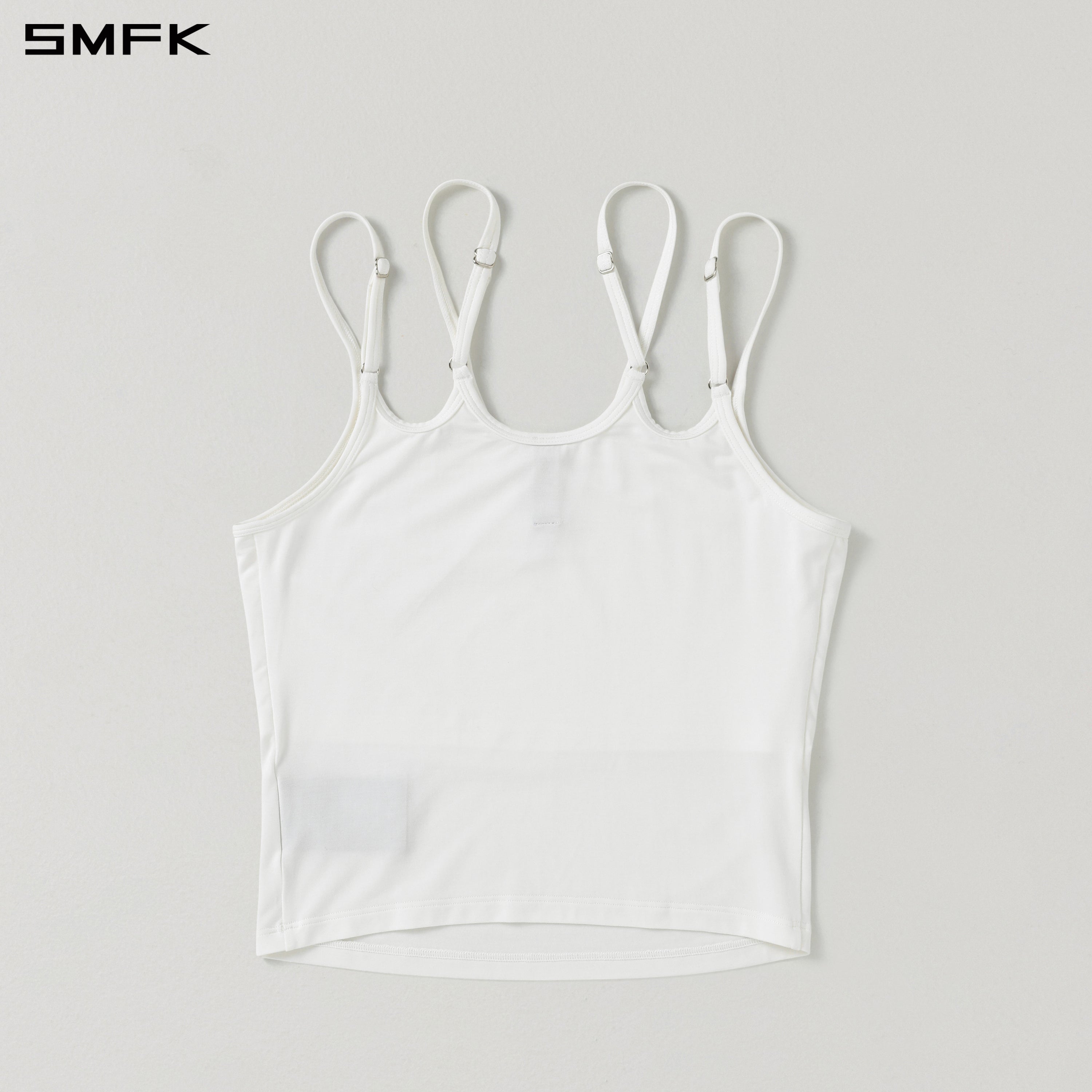 MIRAGE SIREN VISIONAL SLIM CAMISOLE/LENZING MODAL+SILK CLOUD WHITE
