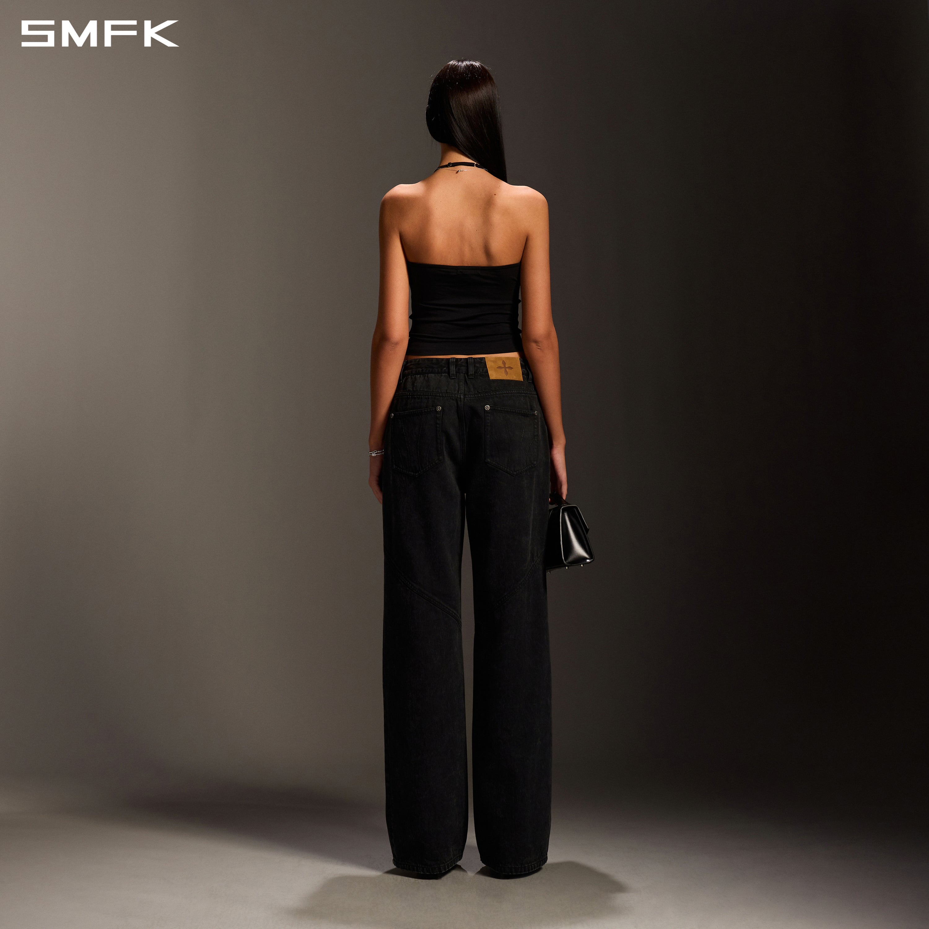 MIRAGE SIREN MIX SLIM CAMISOLE/LENZING MODAL+SILK WILD BLACK