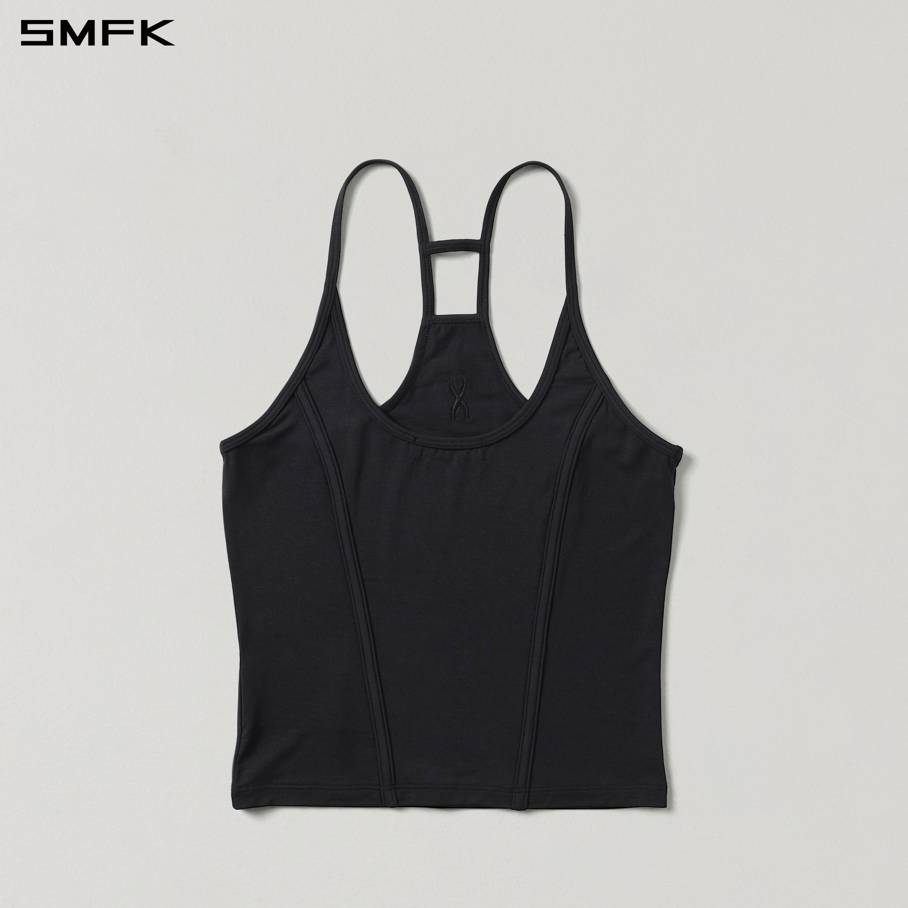 MIRAGE SIREN EVENING SLIM CAMISOLE/LENZING MODAL+SILK WILD BLACK