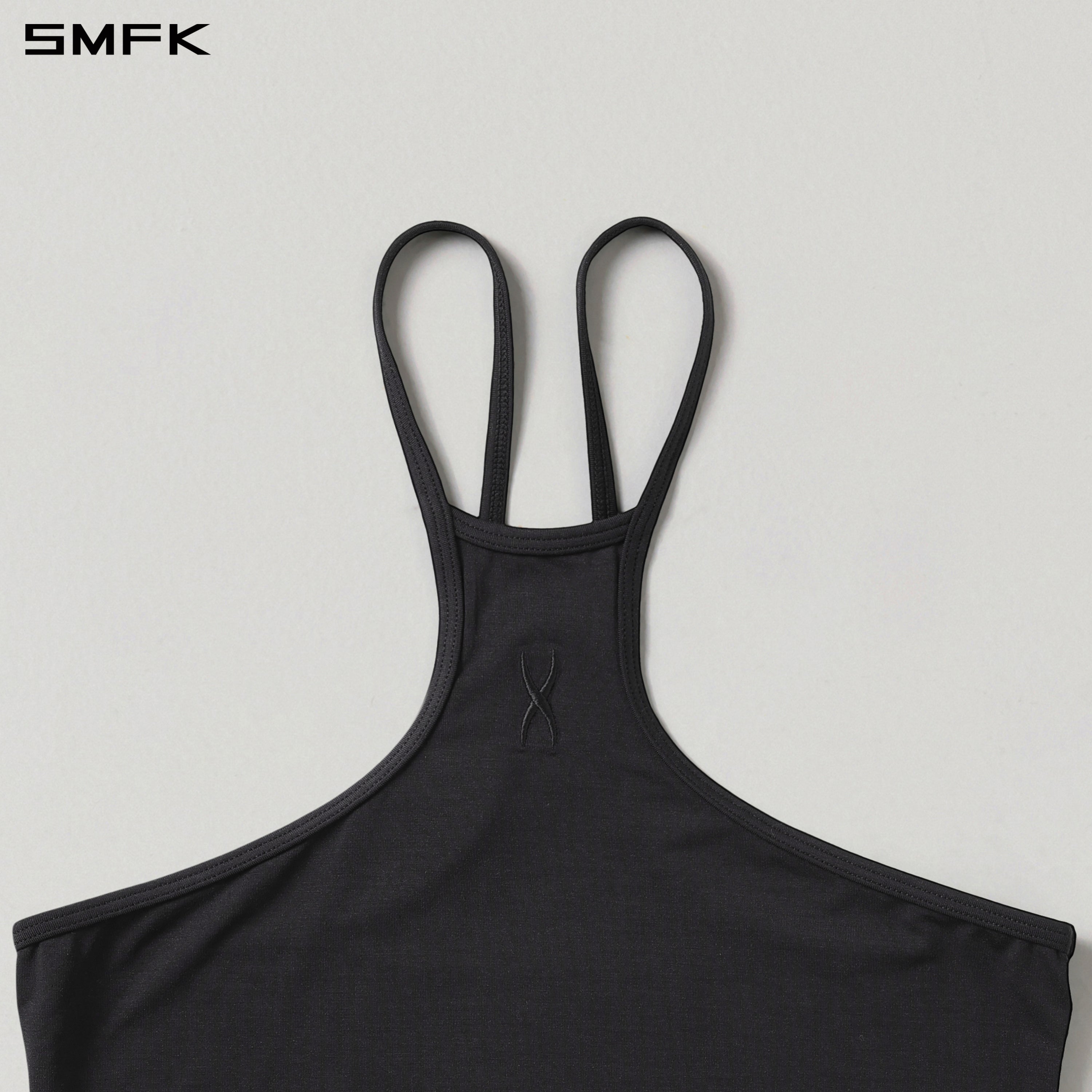 MIRAGE SIREN DOUBLE BACK CAMISOLE/LENZING MODAL+SILK WILD BLACK