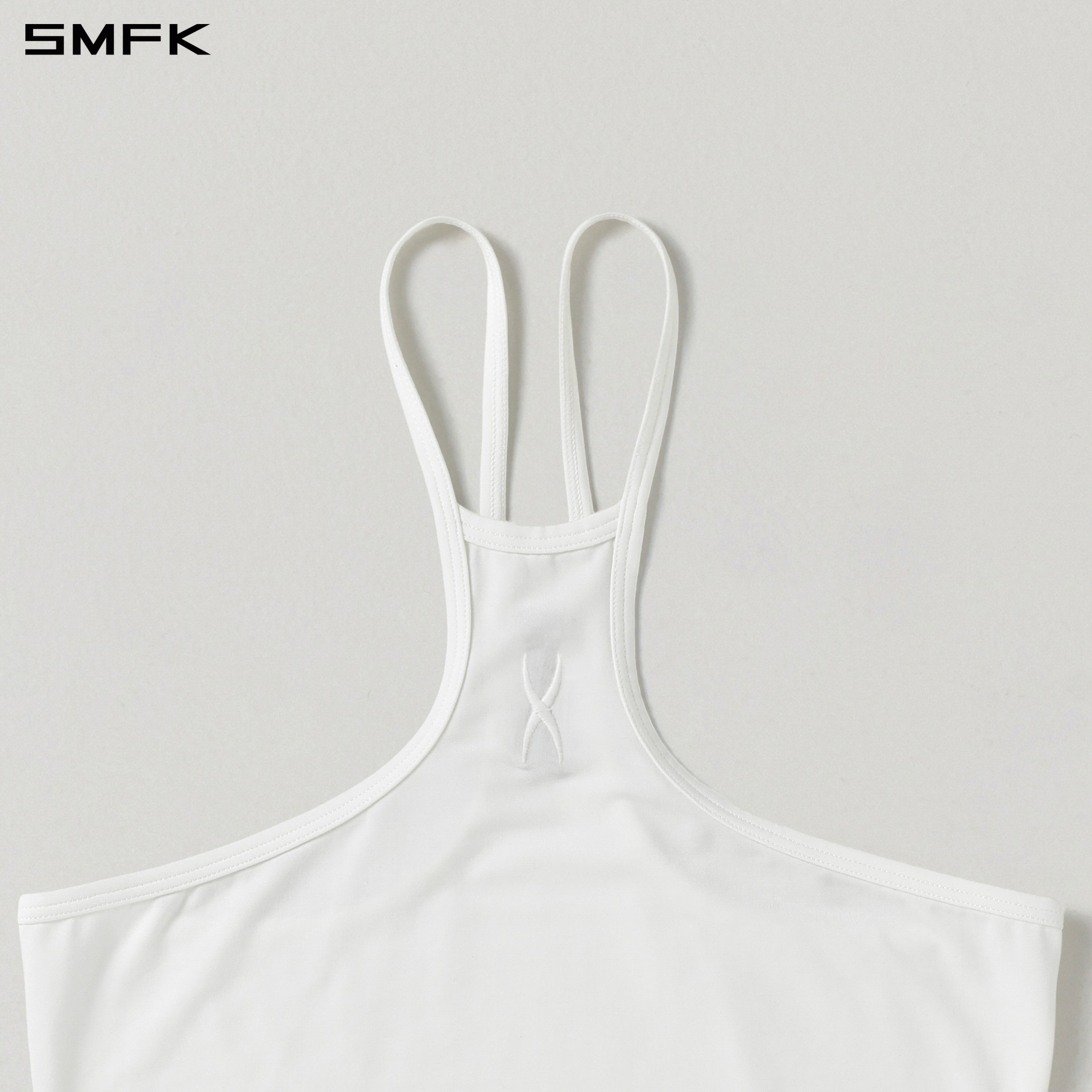 MIRAGE SIREN DOUBLE BACK CAMISOLE/LENZING MODAL+SILK CLOUD WHITE