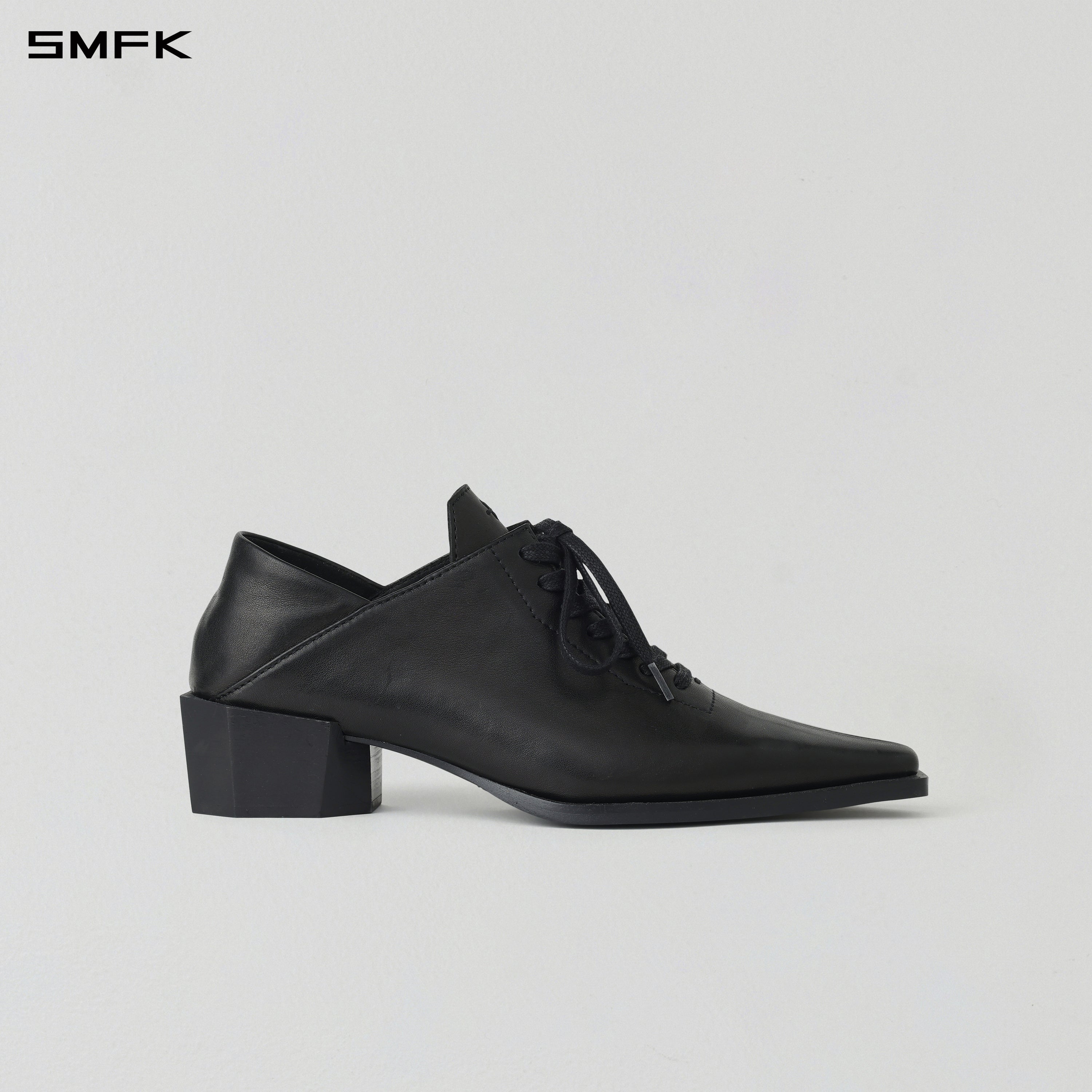 MAGIC OXFORD SHOES/CALF/W WILD BLACK