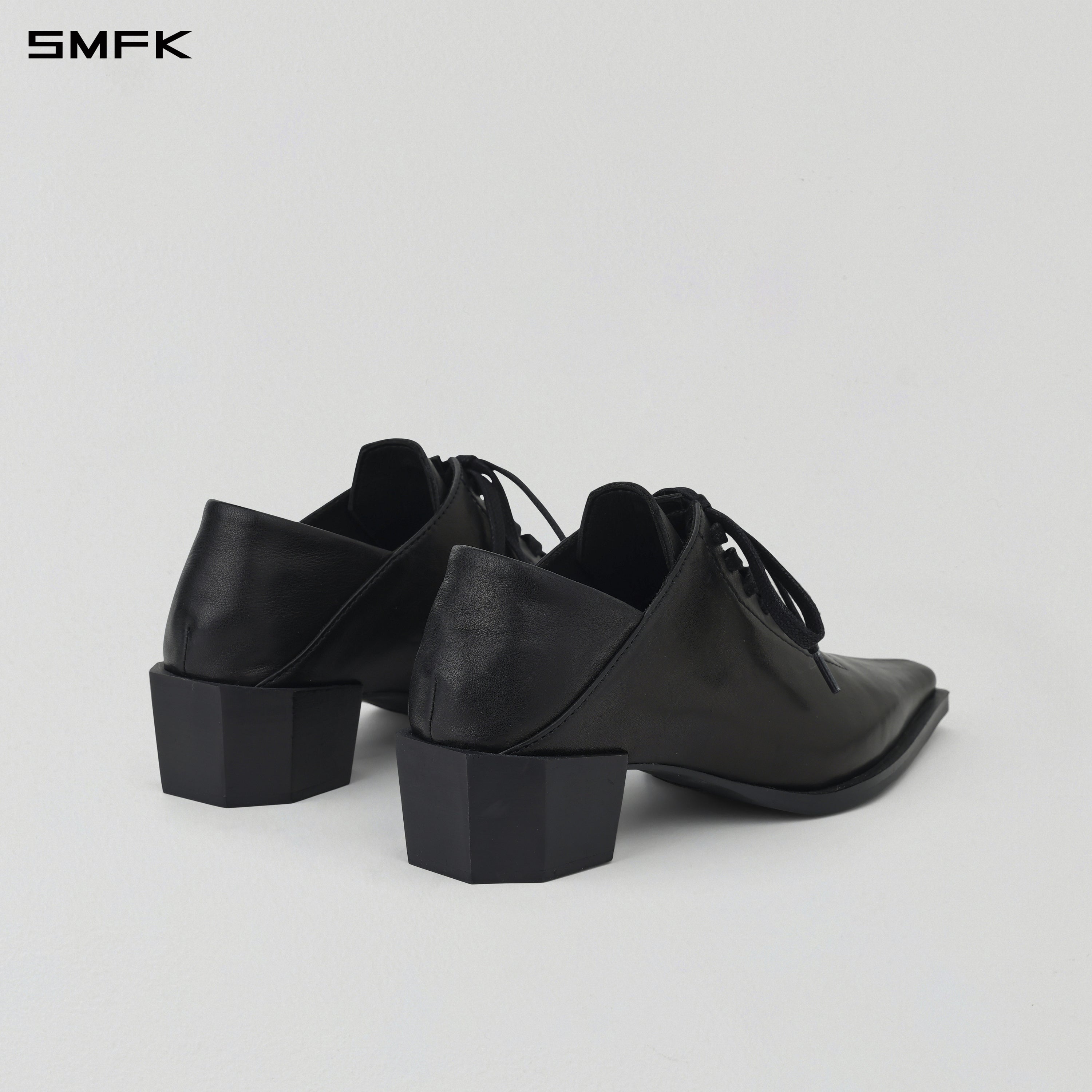 MAGIC OXFORD SHOES/CALF/W WILD BLACK
