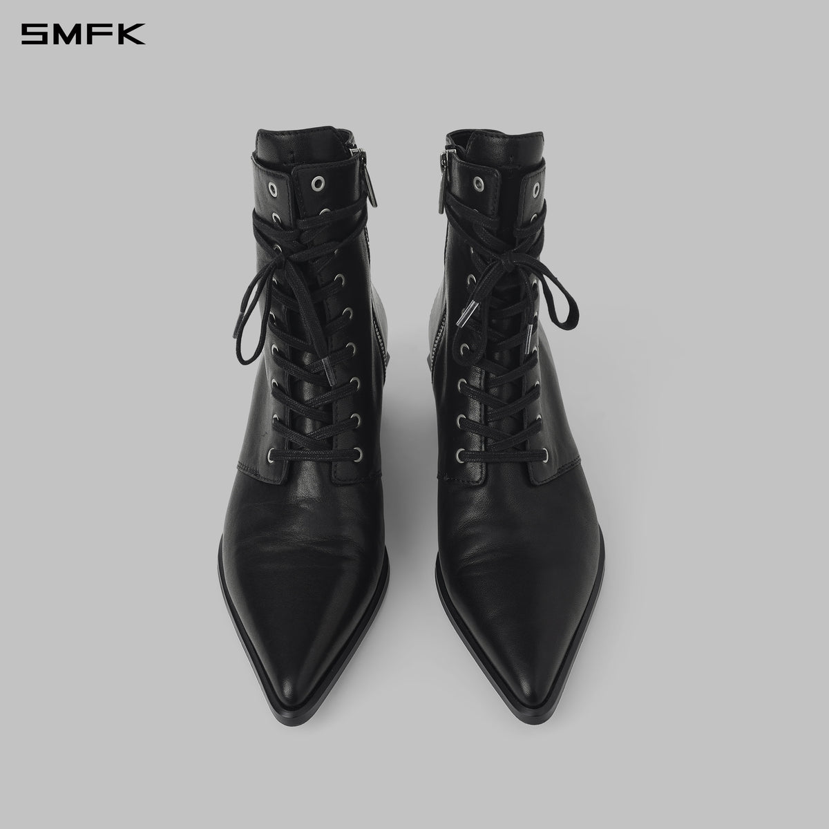 WIZARD MOTORCYCLE BOOTS/COW LEATHER/W WILD BLACK