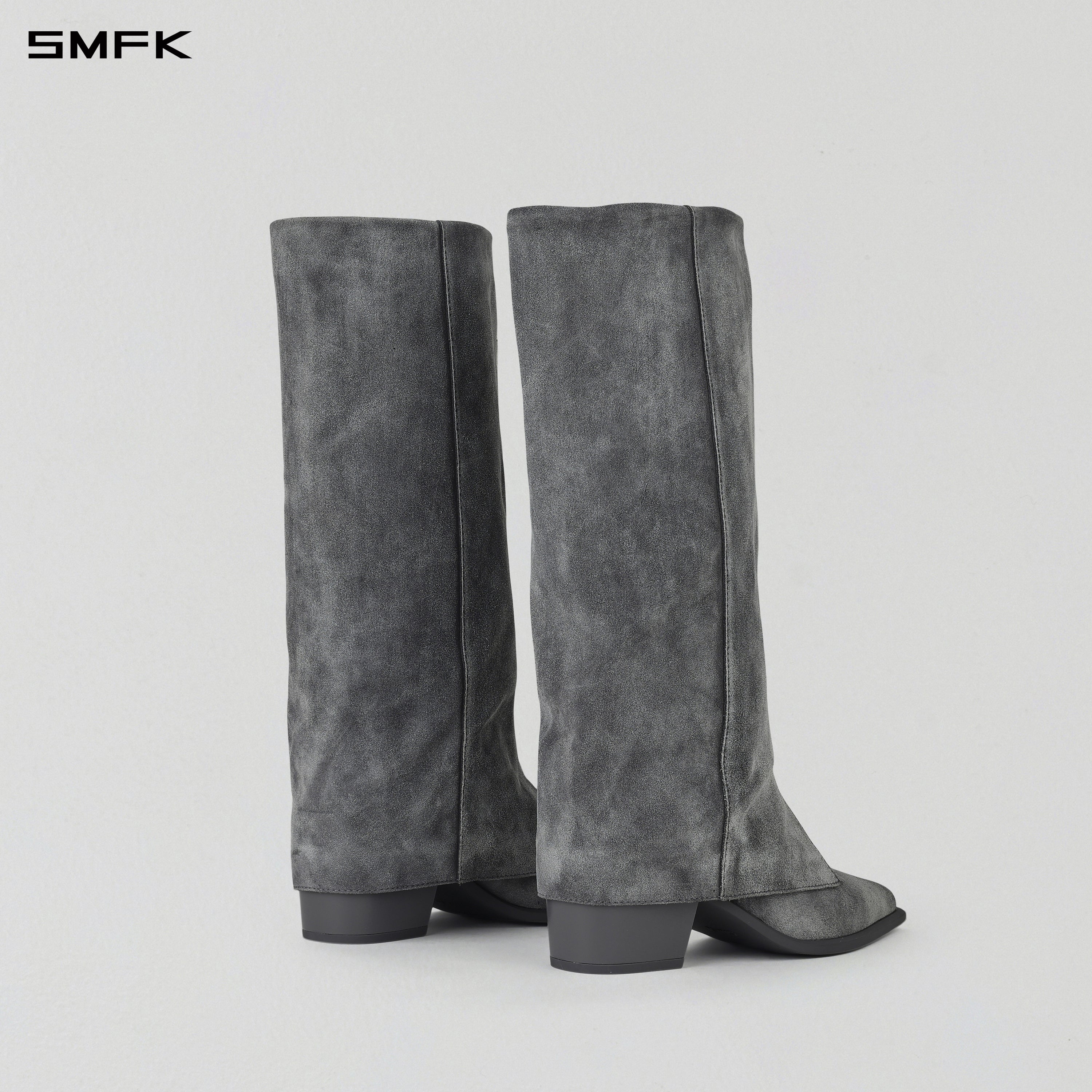 WIZARD PANTS BOOTS/CALF/W DUSTY GREY