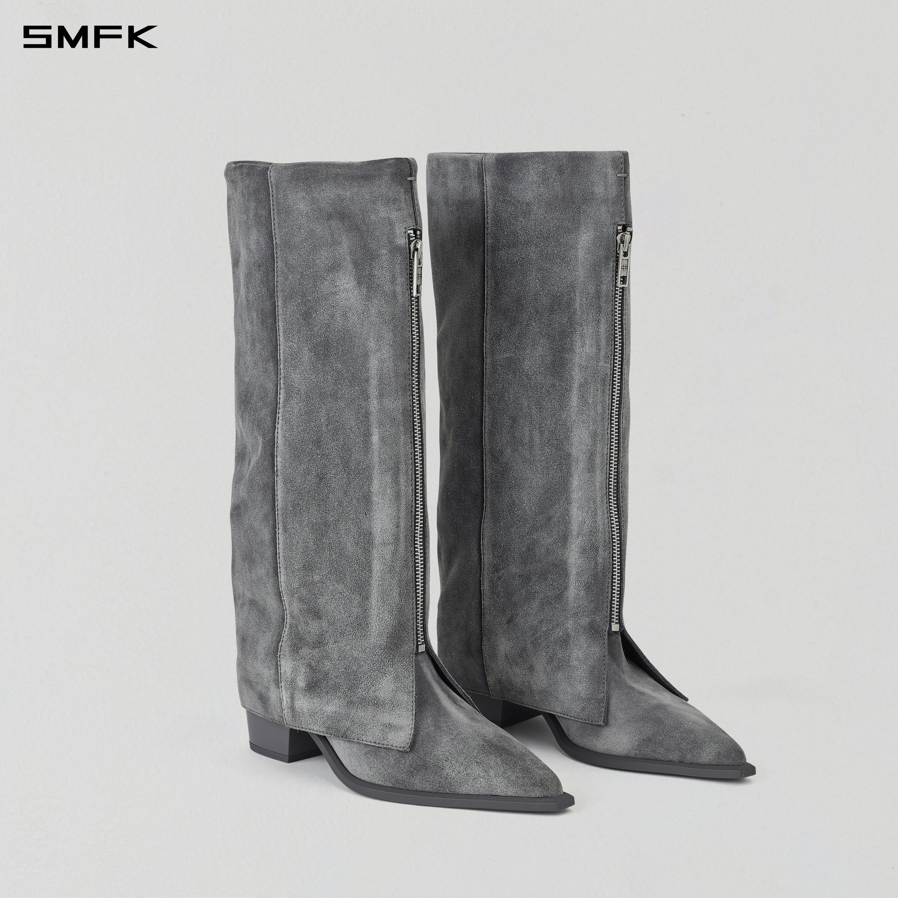 WIZARD PANTS BOOTS/CALF/W DUSTY GREY