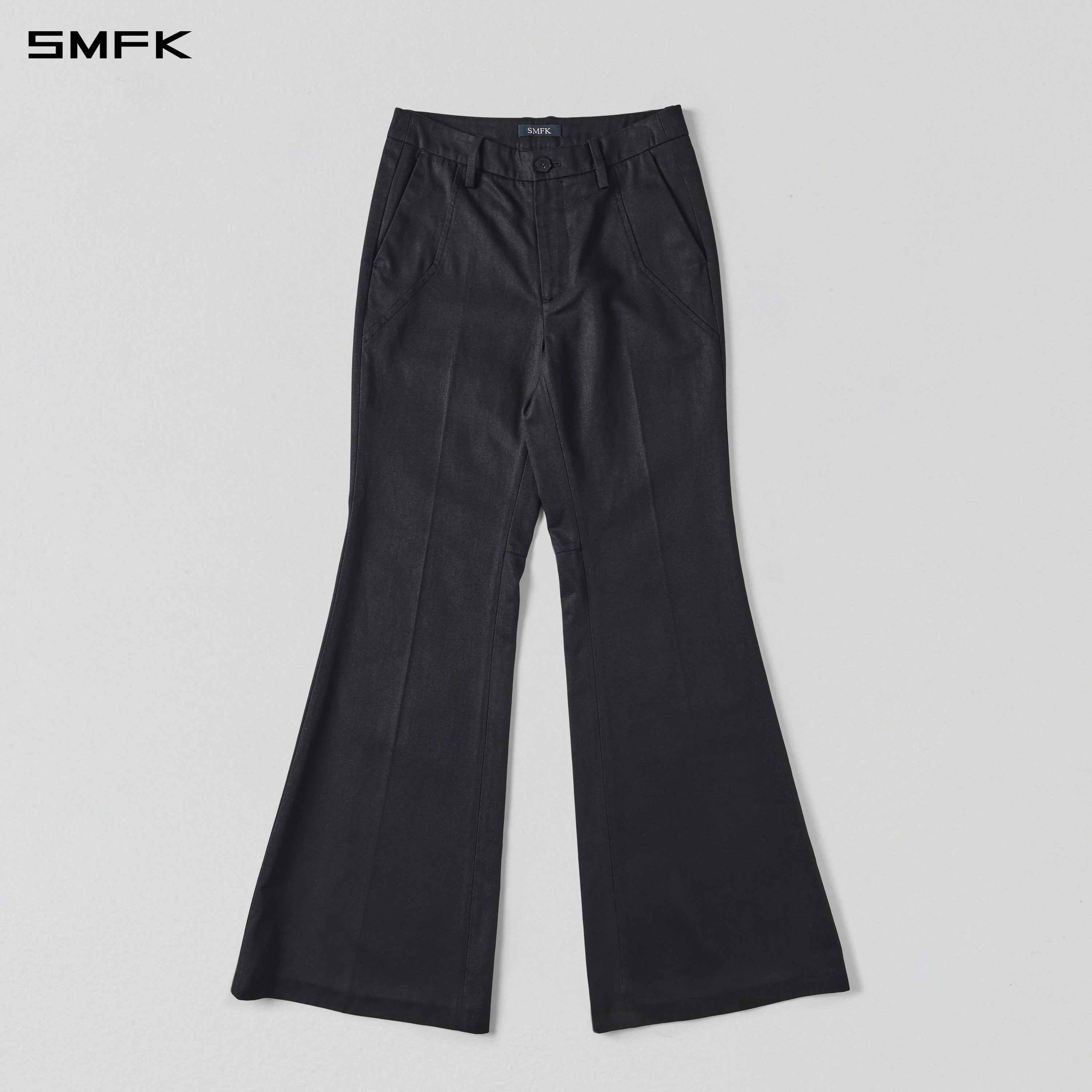 MIRAGE SIREN FORMAL PANTS/LENZING TENCEL+COTTON MIDNIGHT BLACK