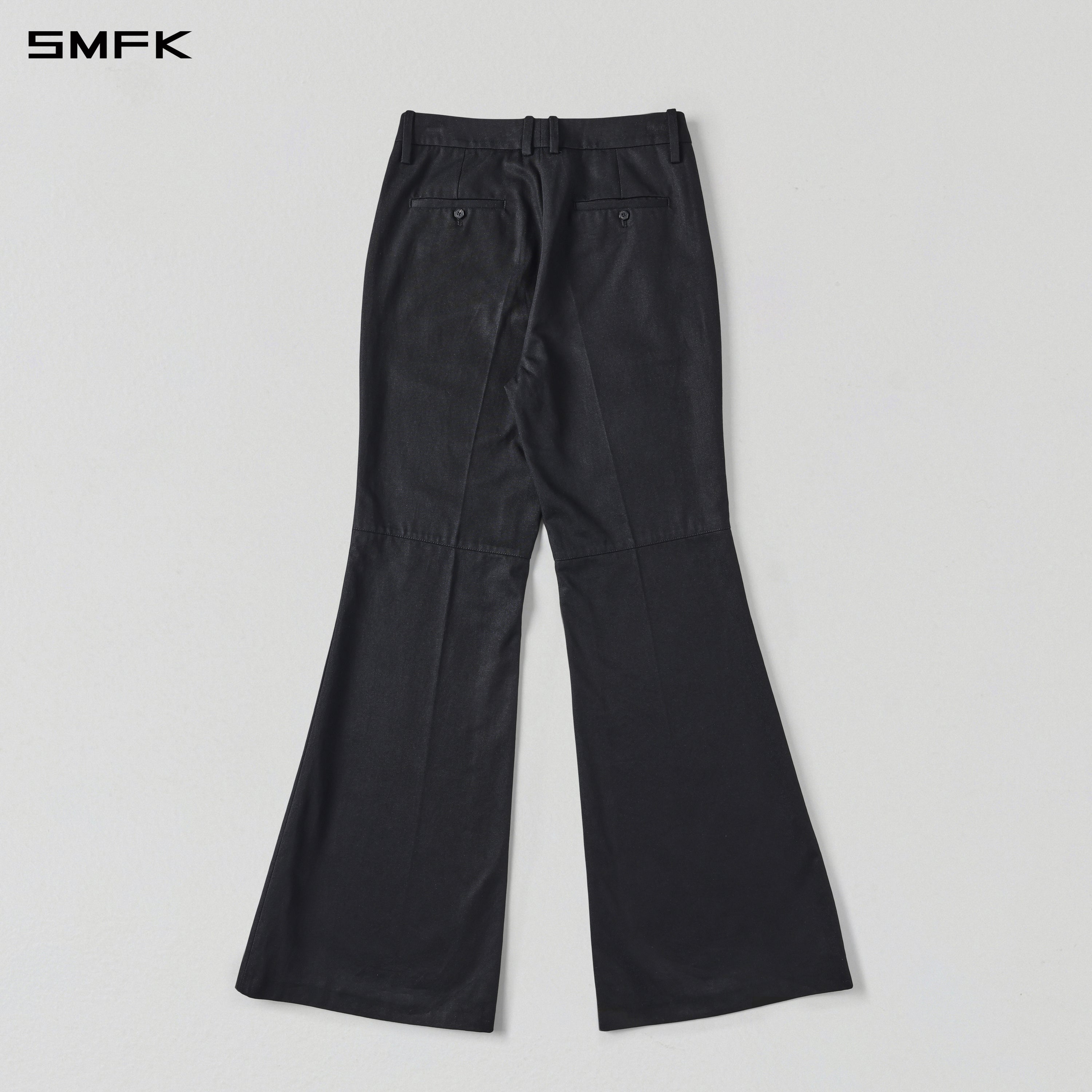 MIRAGE SIREN FORMAL PANTS/LENZING TENCEL+COTTON MIDNIGHT BLACK