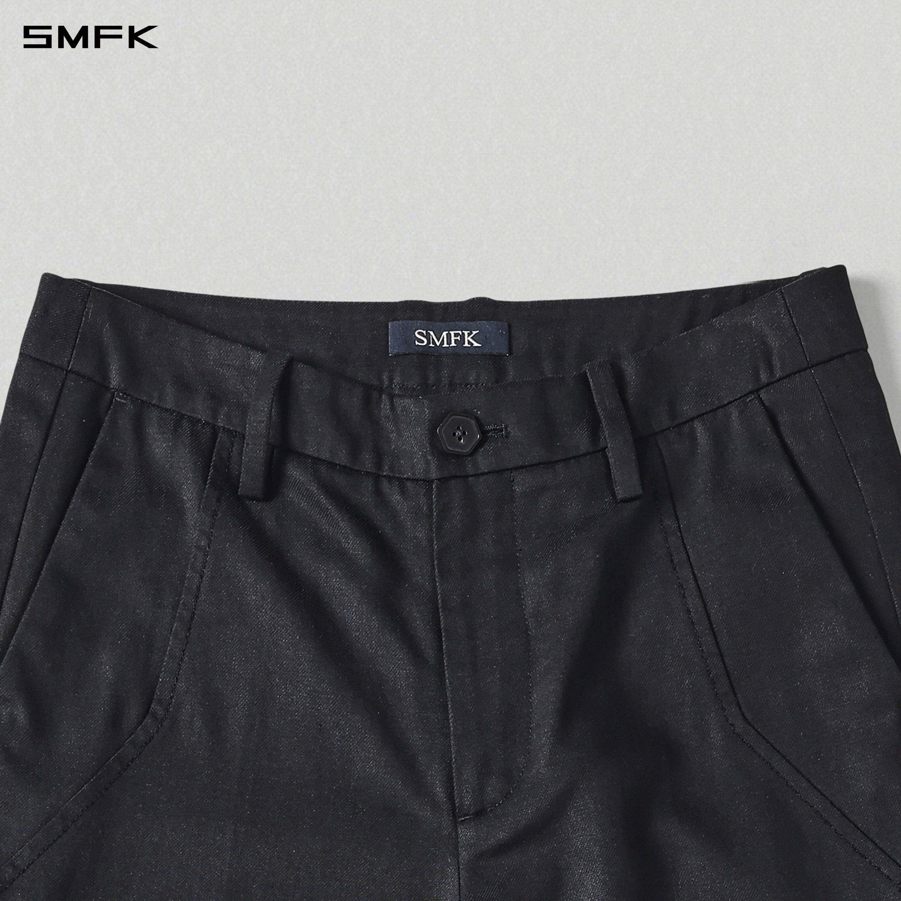 MIRAGE SIREN FORMAL PANTS/LENZING TENCEL+COTTON MIDNIGHT BLACK