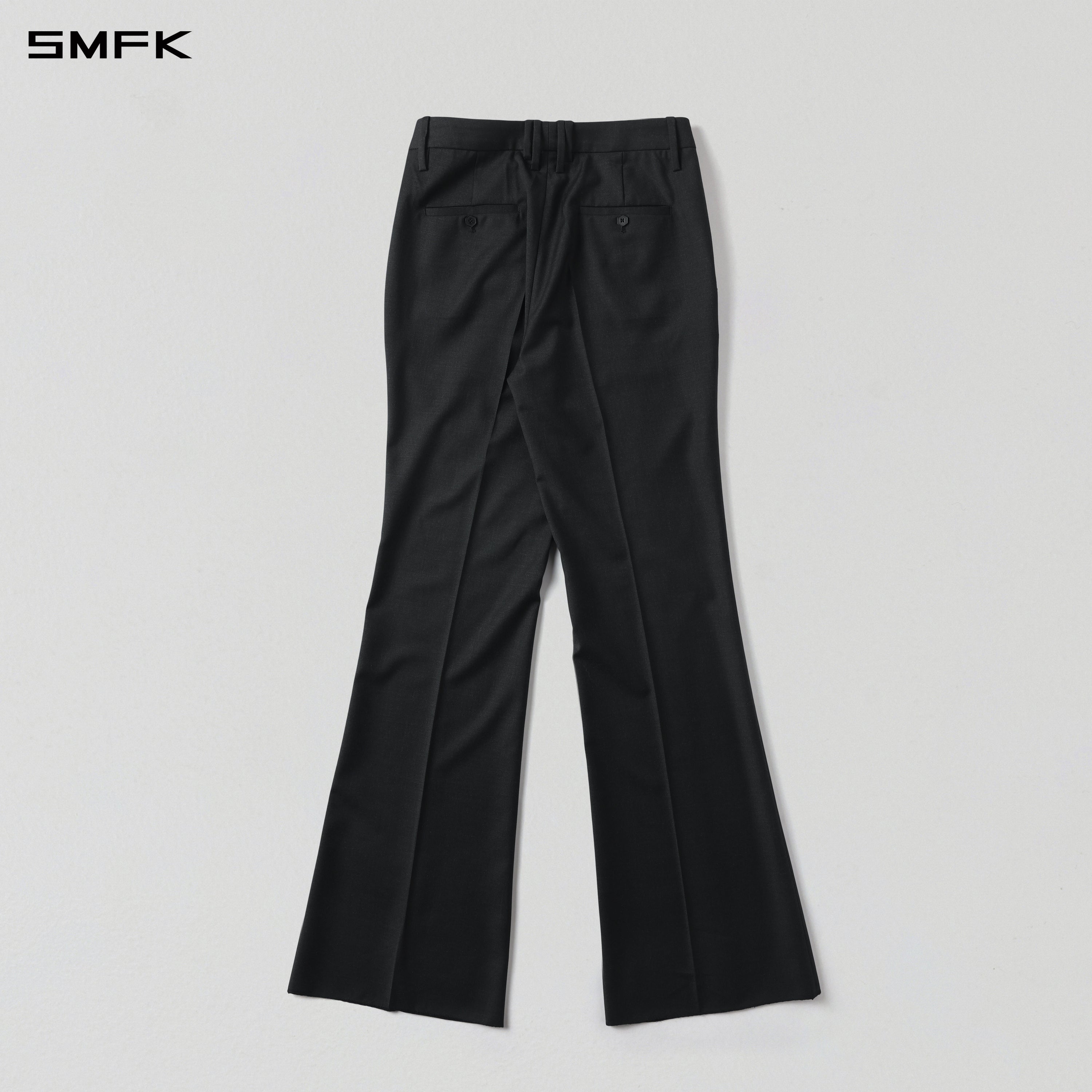 PERMANENT STRT DANCE PANTS/WOOL+POLYESTER/W MIDNIGHT BLACK