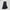 PERMANENT PRISM CAPE FORMAL SHORT SKIRT /WOOL+POLYESTER MIDNIGHT BLACK