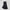 PERMANENT PRISM CAPE FORMAL SHORT SKIRT /WOOL+POLYESTER MIDNIGHT BLACK