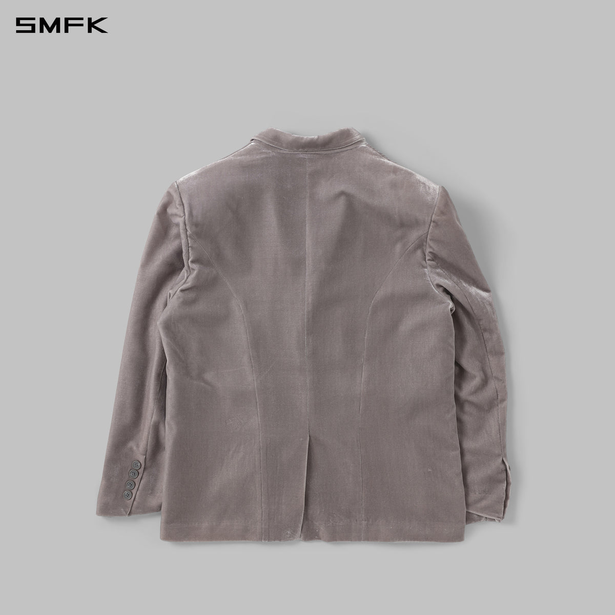 MYTH AEOLUS SYMMETRY LOOSE FORMAL SUIT/SILK VELVET/U SLIVER VELVET