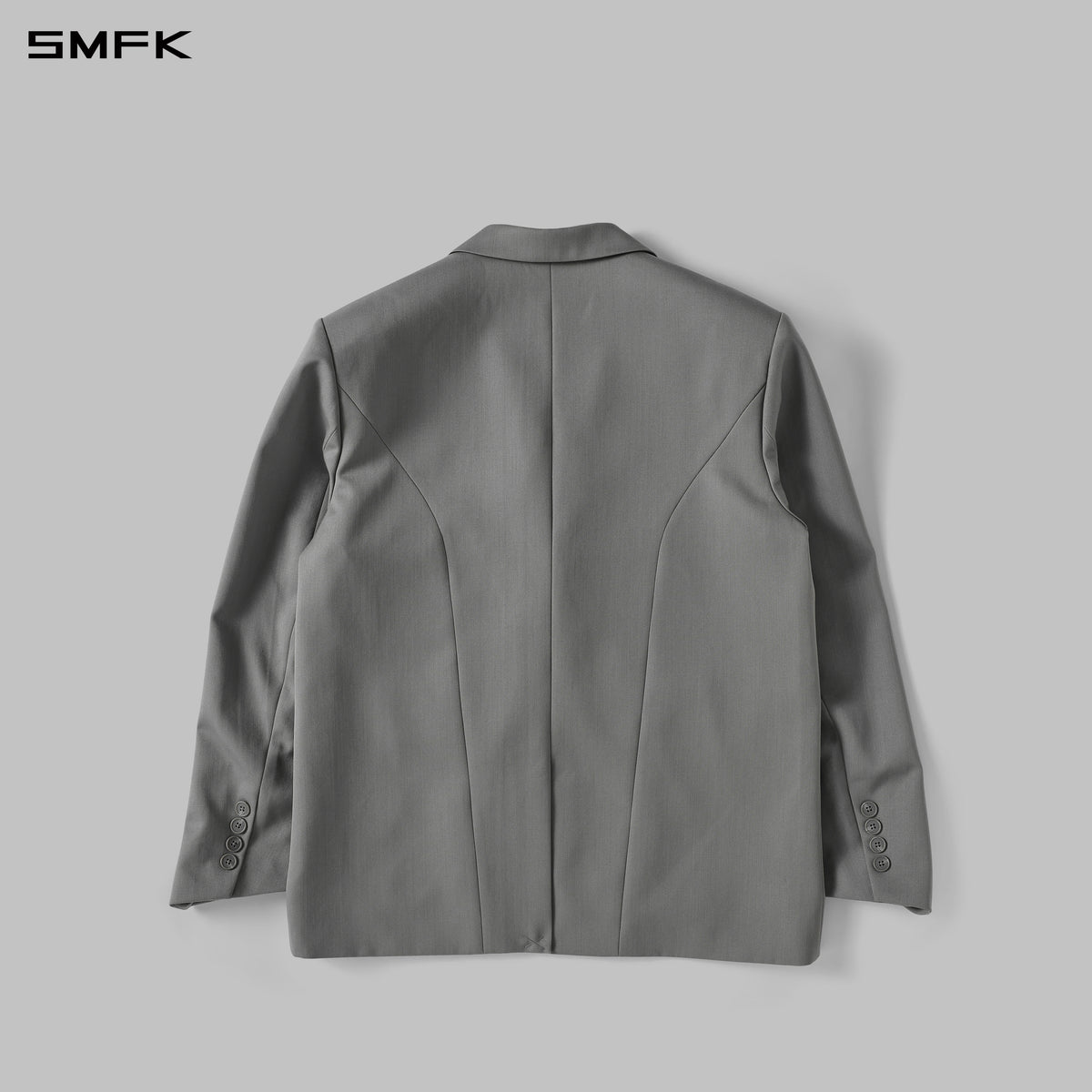 MYTH AEOLUS SYMMETRY LOOSE FORMAL SUIT/WOOL/U MIST GREY